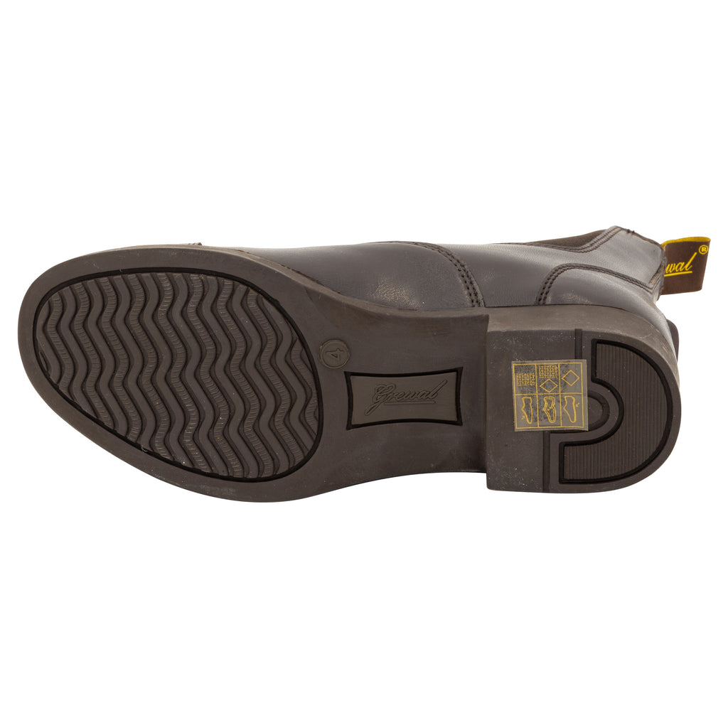 Kids' Zip Up Synthetic Paddock Boots
