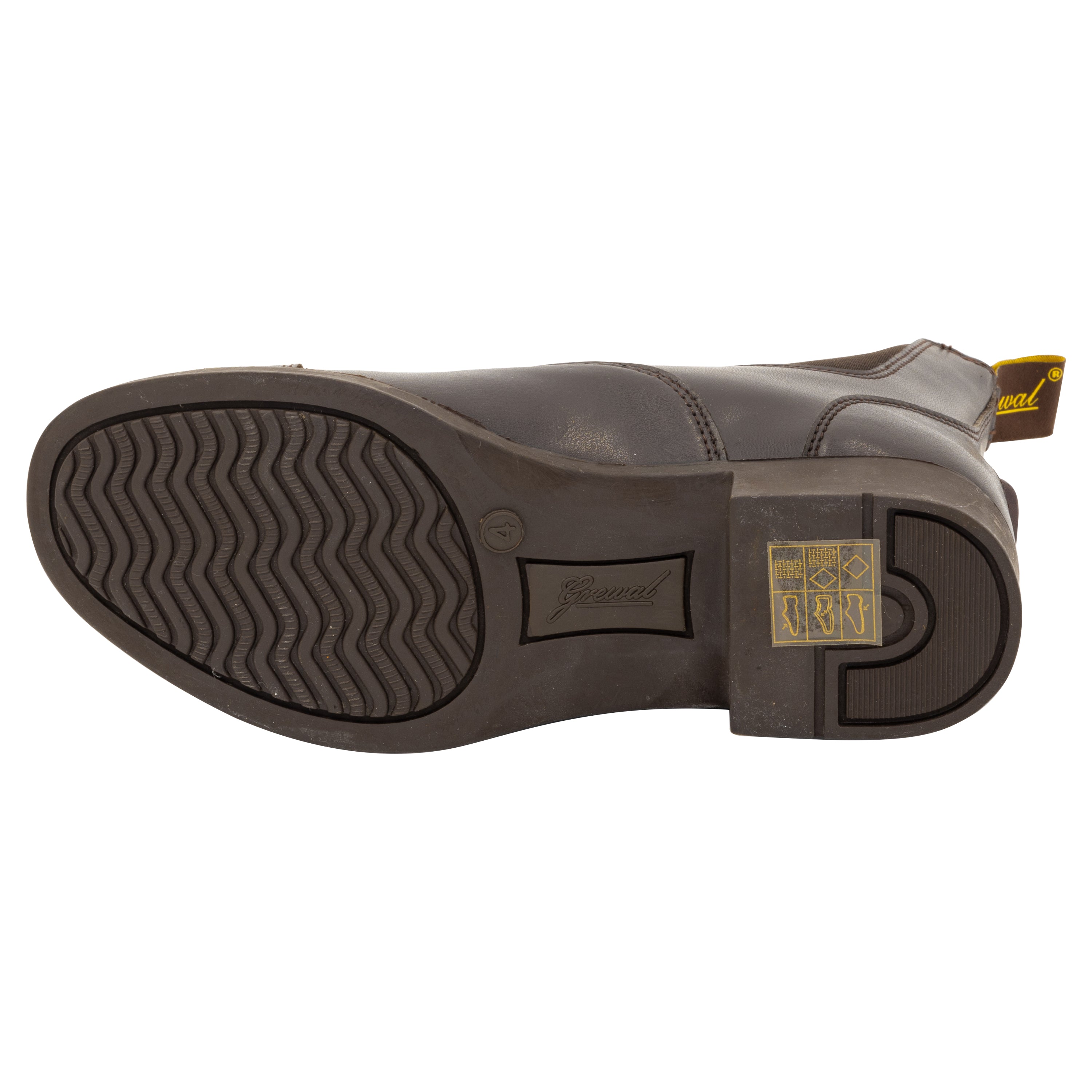 Kids' Zip Up Synthetic Paddock Boots