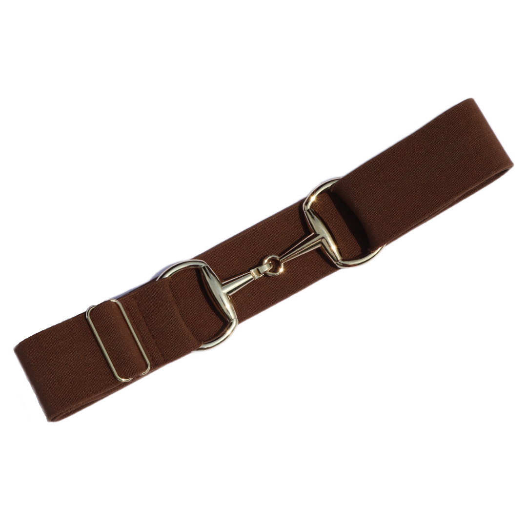 Snaffle Comfort Fit Belt - Brown