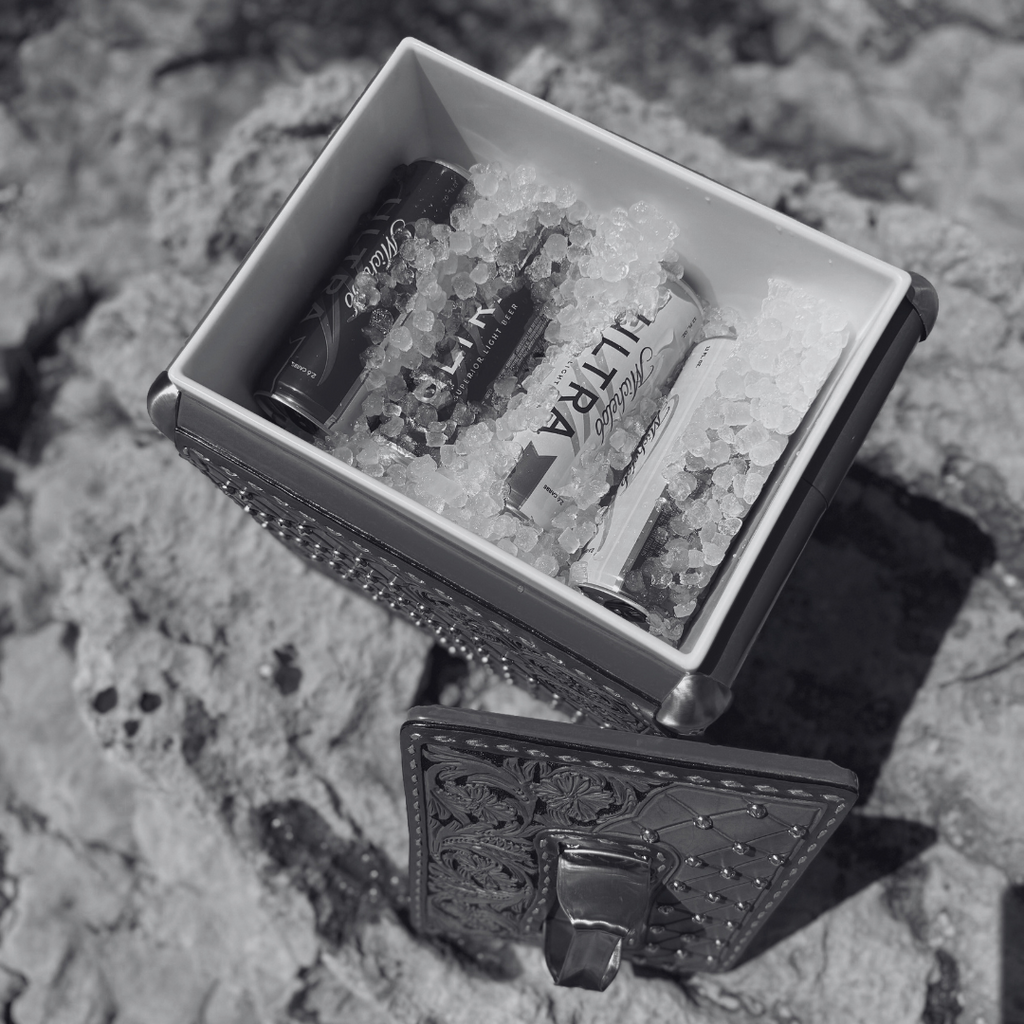 Retro Rodeo Black Cooler- El Pinto