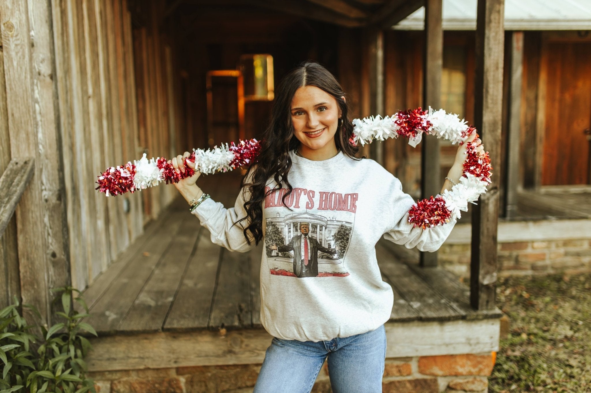 Daddy's Home Trump Graphic Sweatshirt