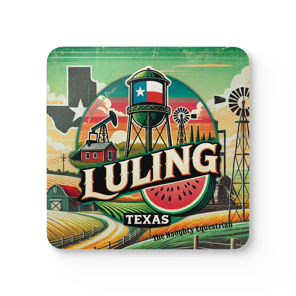 Luling Texas Bar Coaster, The Lone Star State Coaster