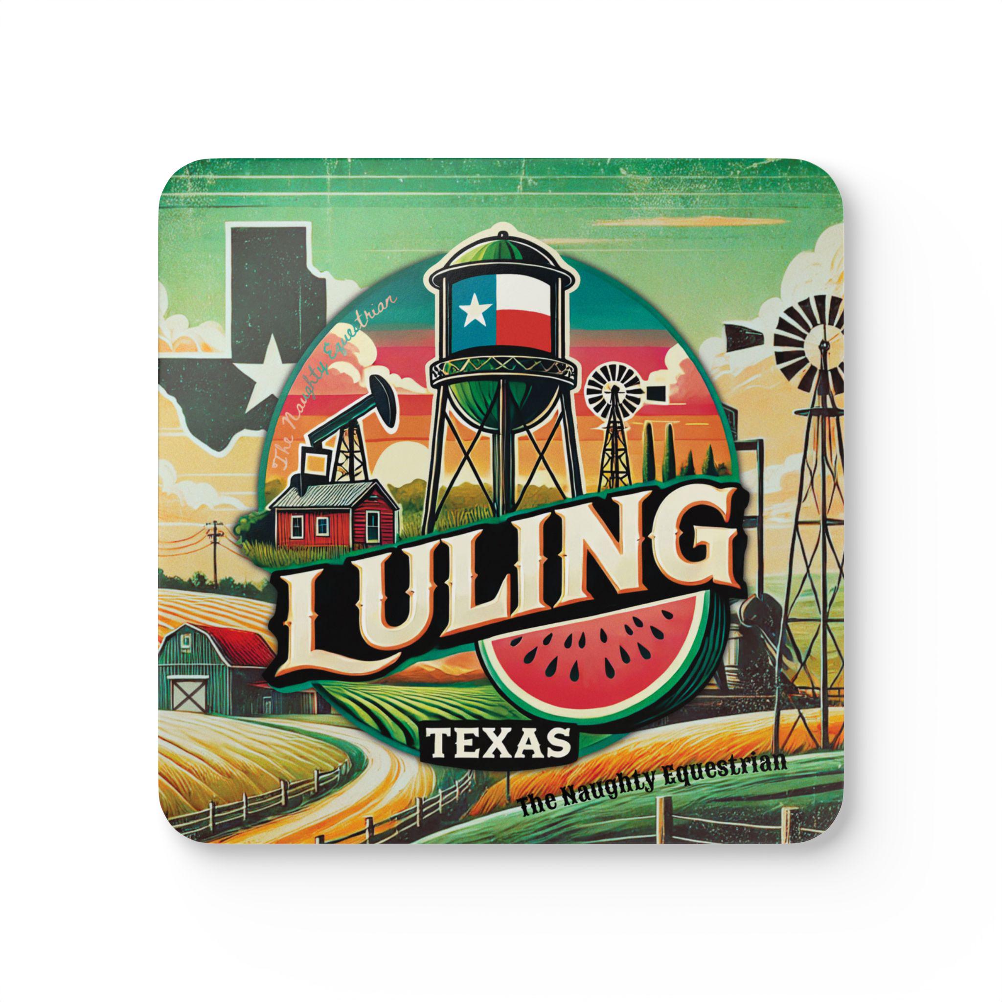 Luling Texas Bar Coaster, The Lone Star State Coaster