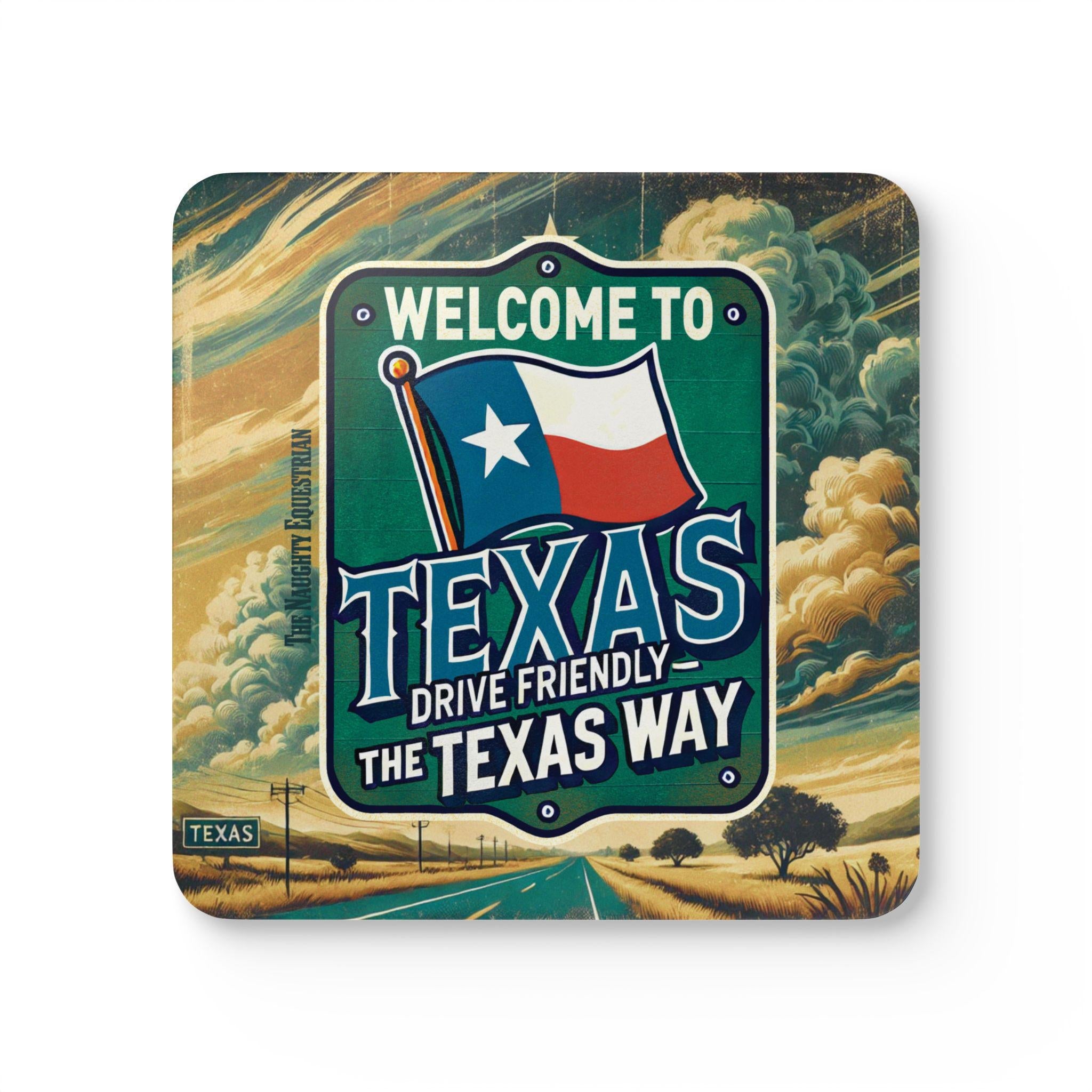 Welcome to Texas Bar Coaster, The Lone Star State Coaster