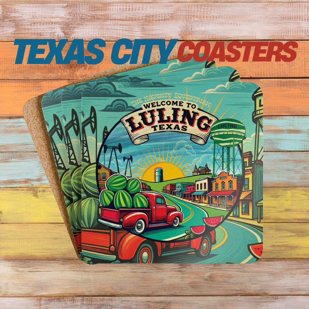 Welcome to Luling Texas Bar Coaster