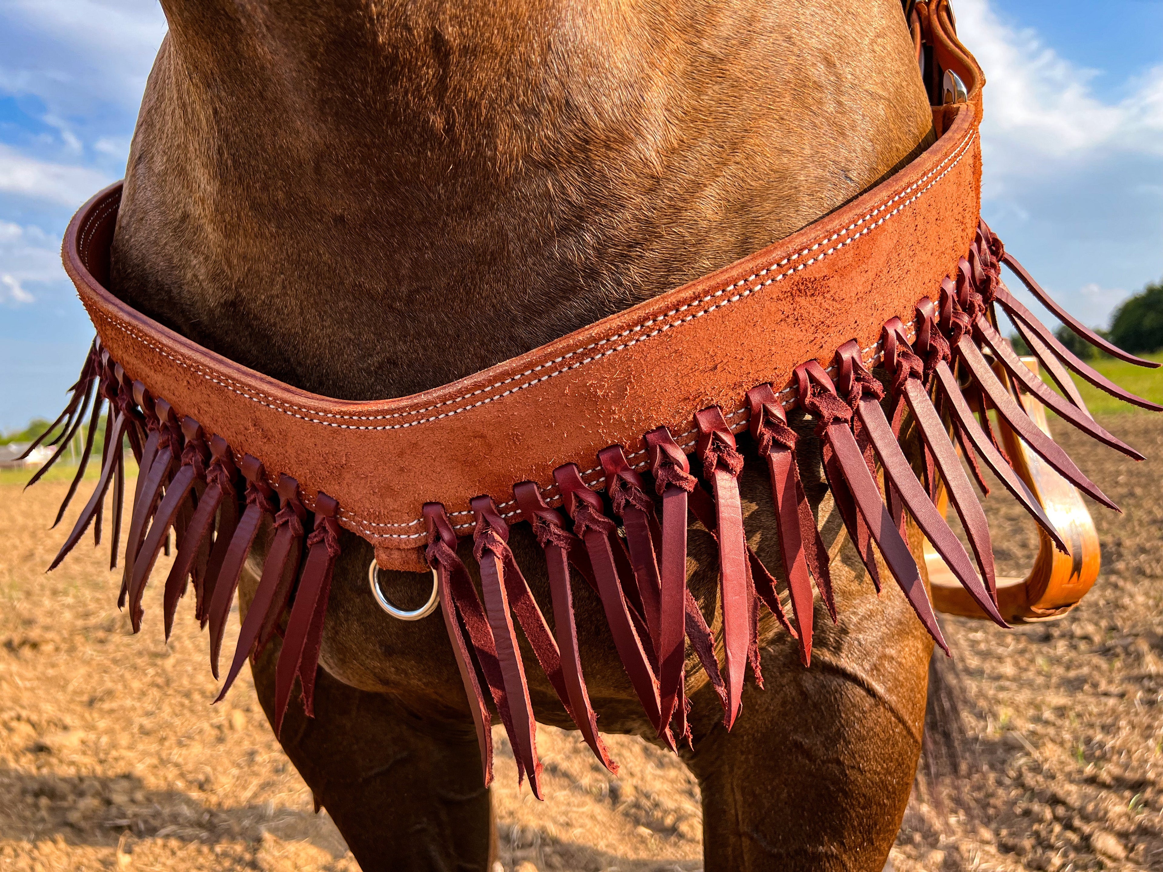 Roughout Punchy Blood Knot Tripping Breast Collar