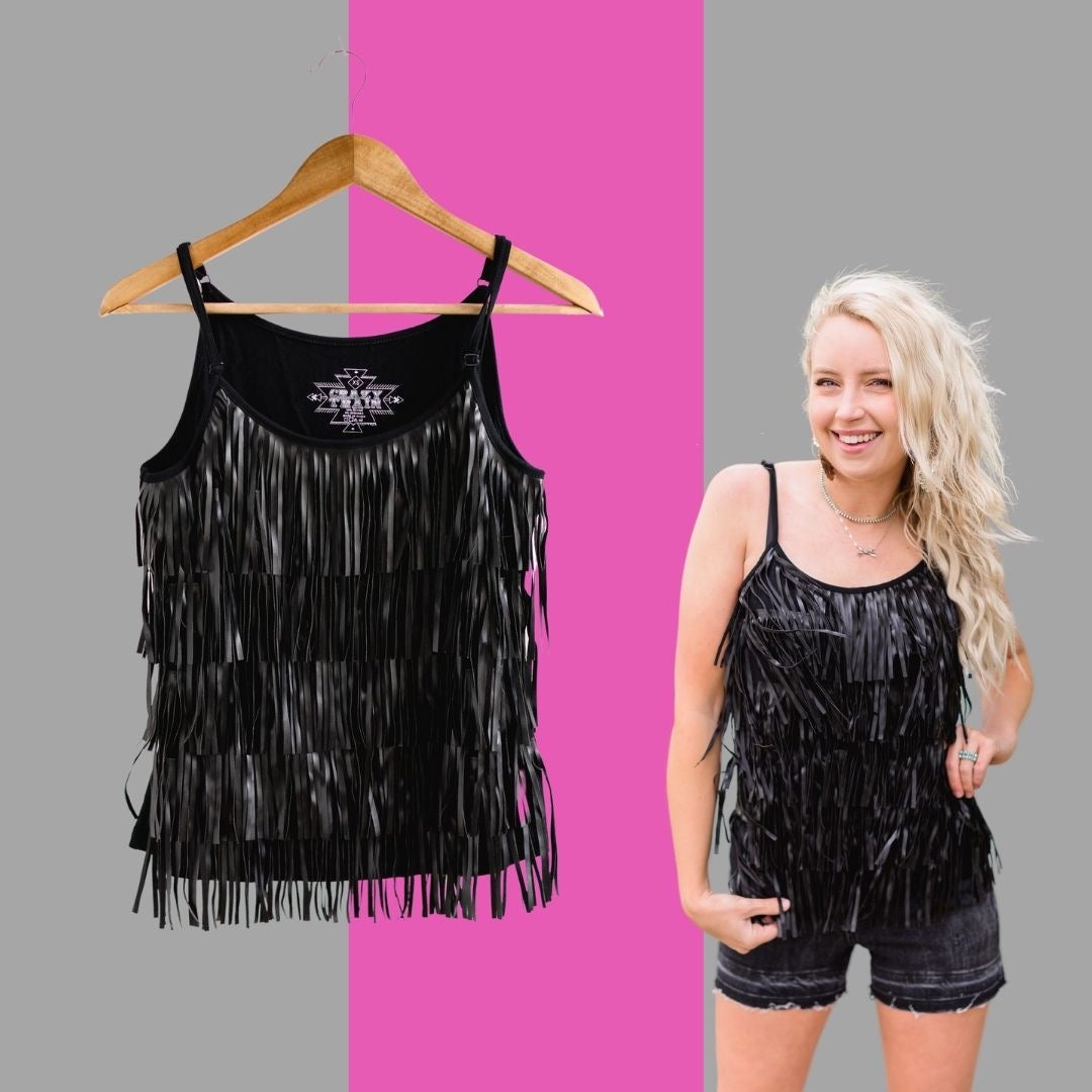 FEELIN' FRINGY WOMEN'S TOP