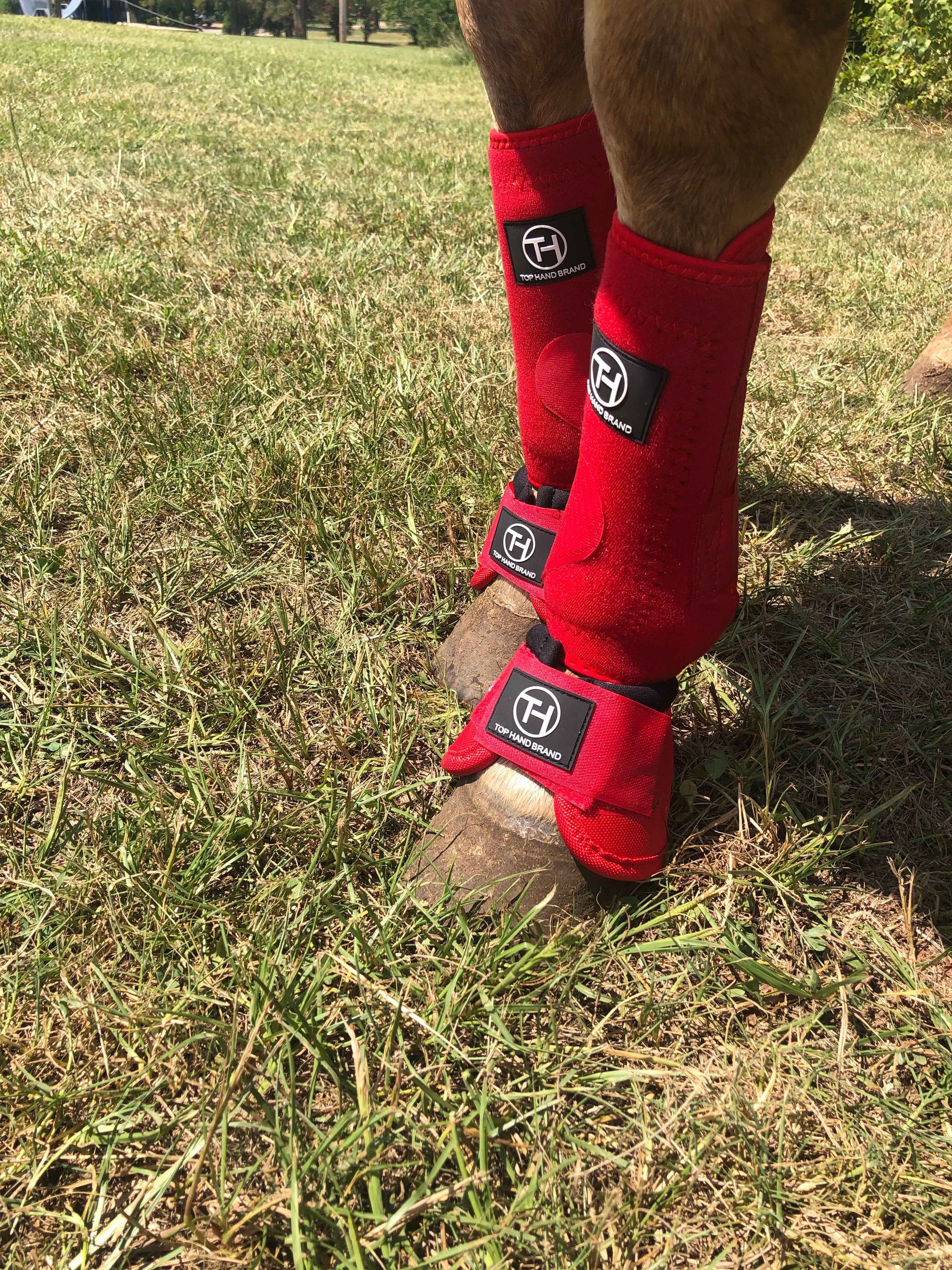 Red Bell Boots