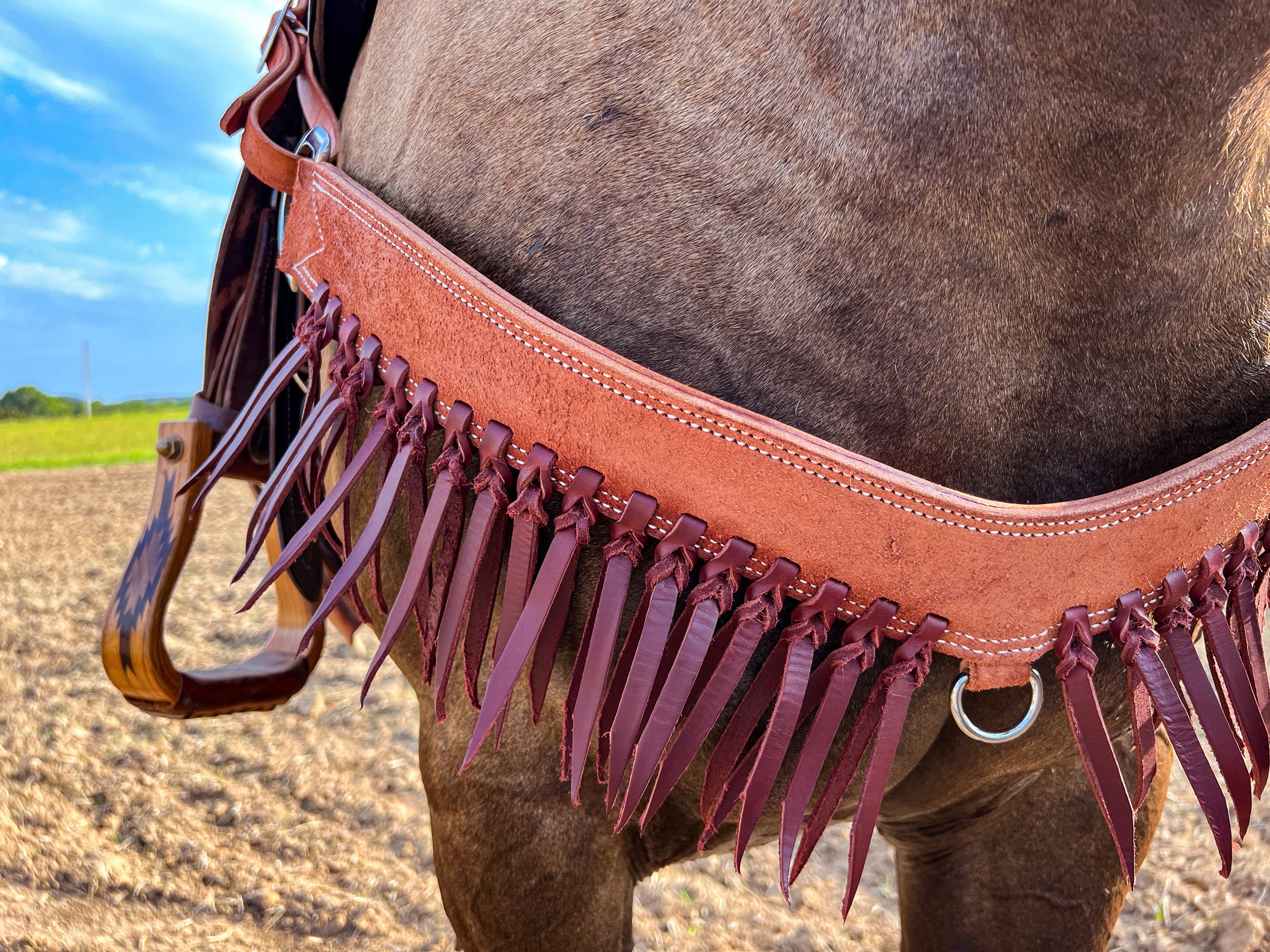 Roughout Punchy Blood Knot Tripping Breast Collar
