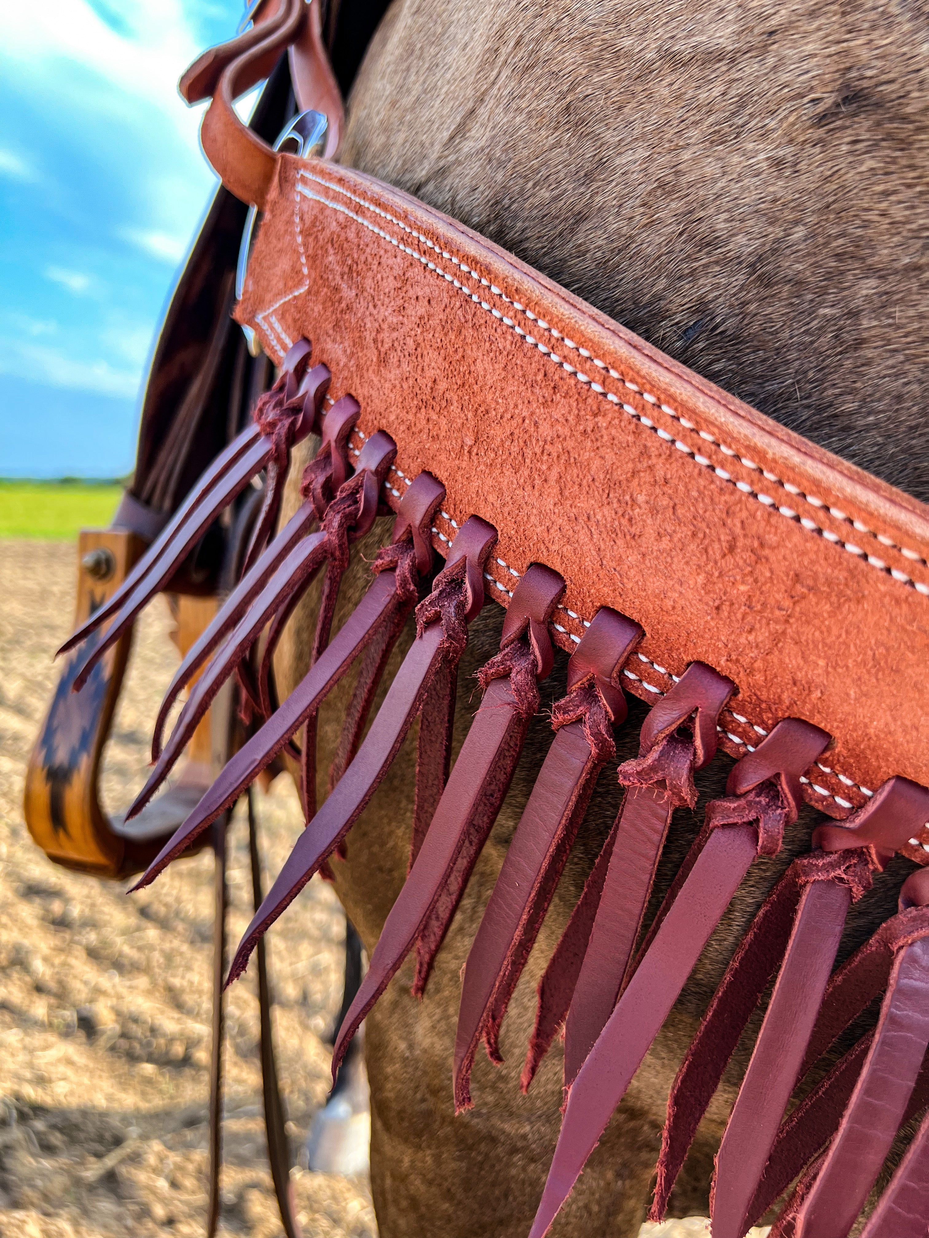 Roughout Punchy Blood Knot Tripping Breast Collar
