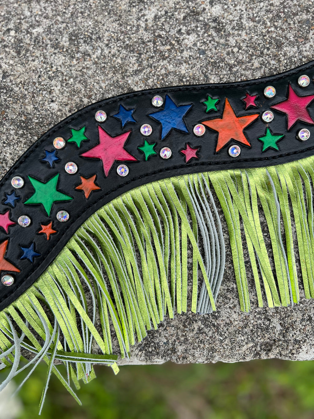 Cosmic Star (Black) Breast Collar
