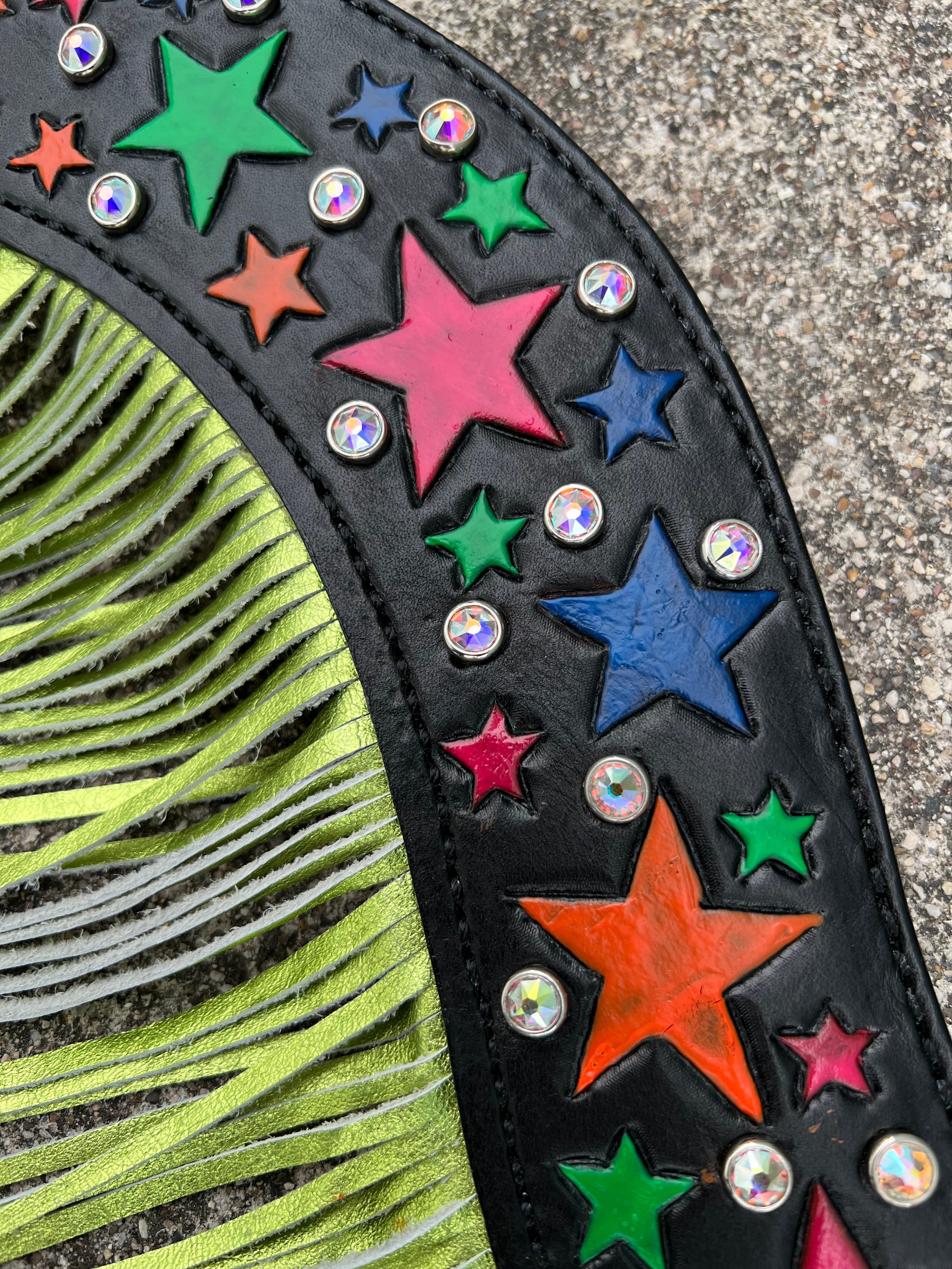 Cosmic Star (Black) Breast Collar
