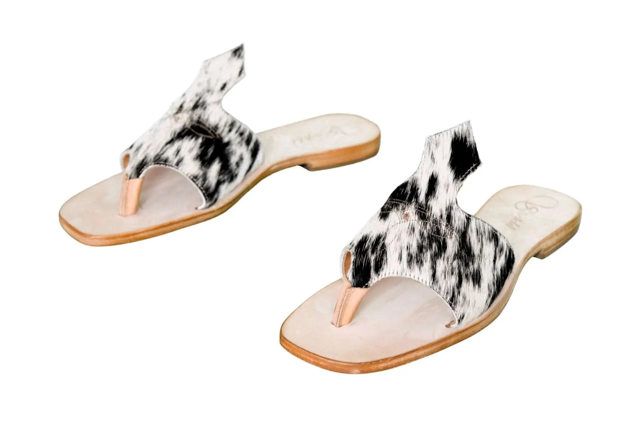 Luciana Cowhide Flip Flop Sandals – Size 10