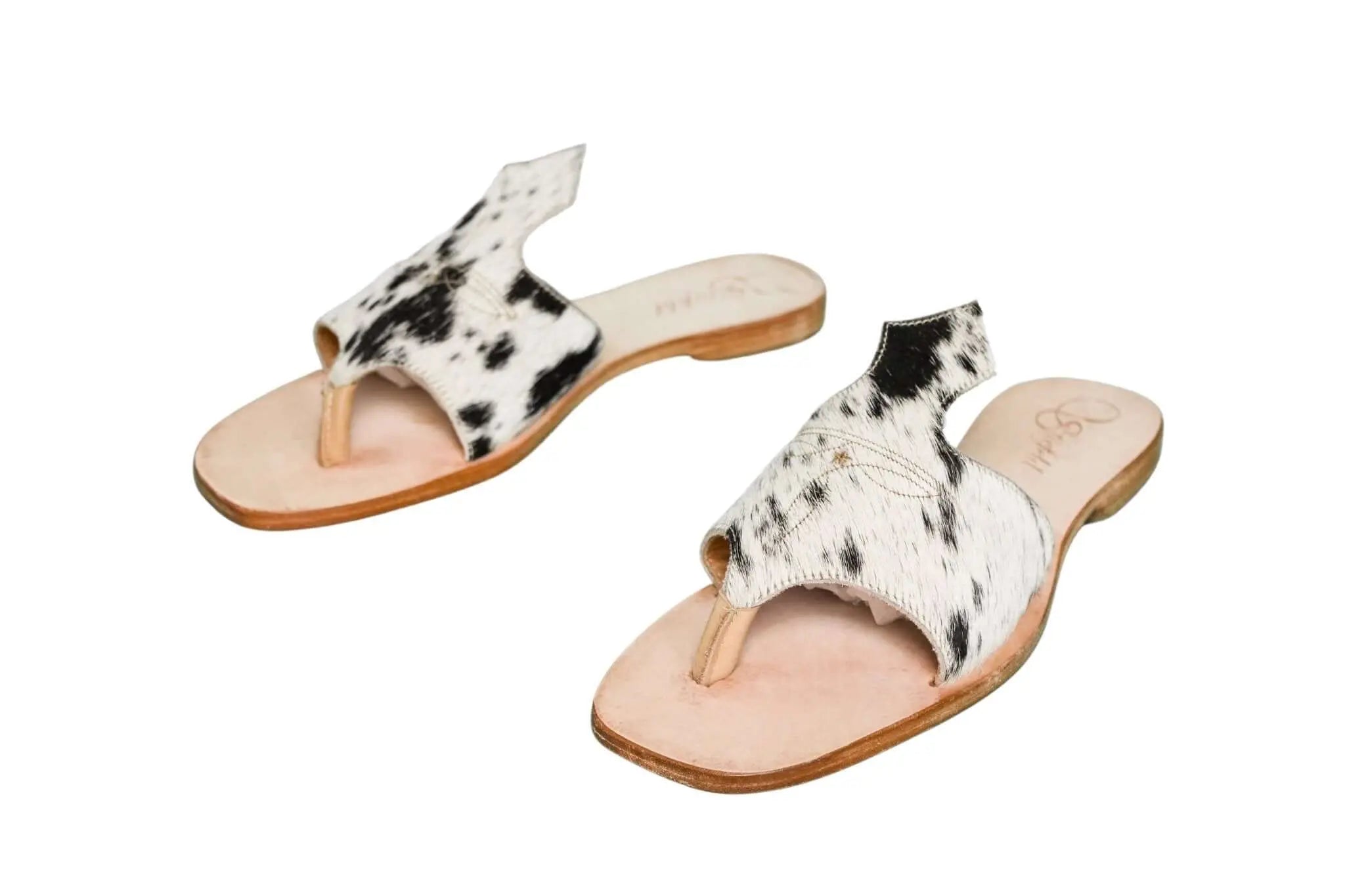 Luciana Cowhide Flip Flop Sandals – Size 10