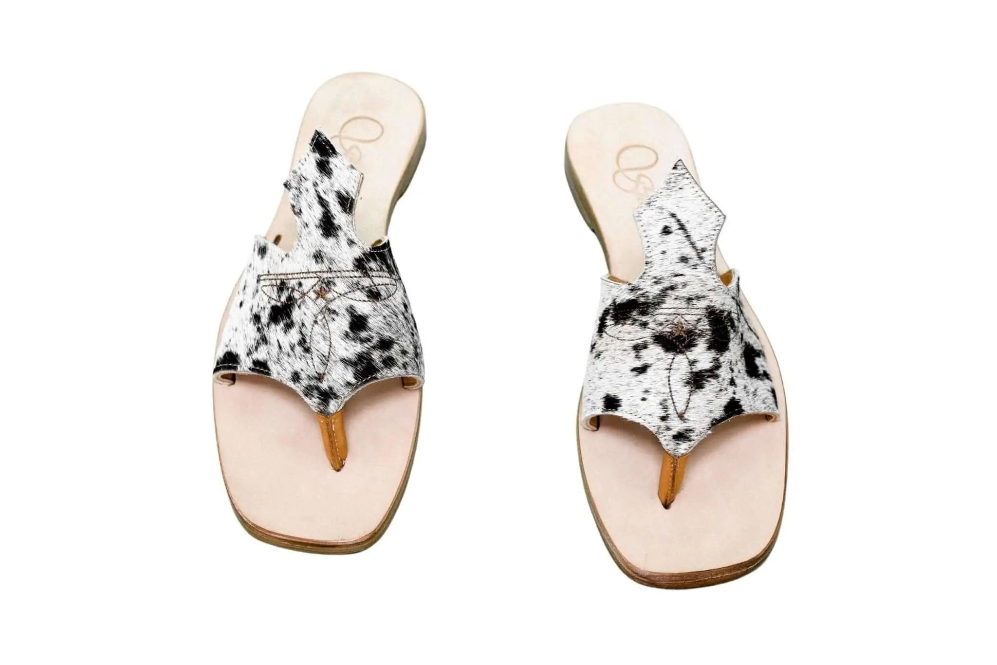 Luciana Cowhide Flip Flop Sandals – Size 11