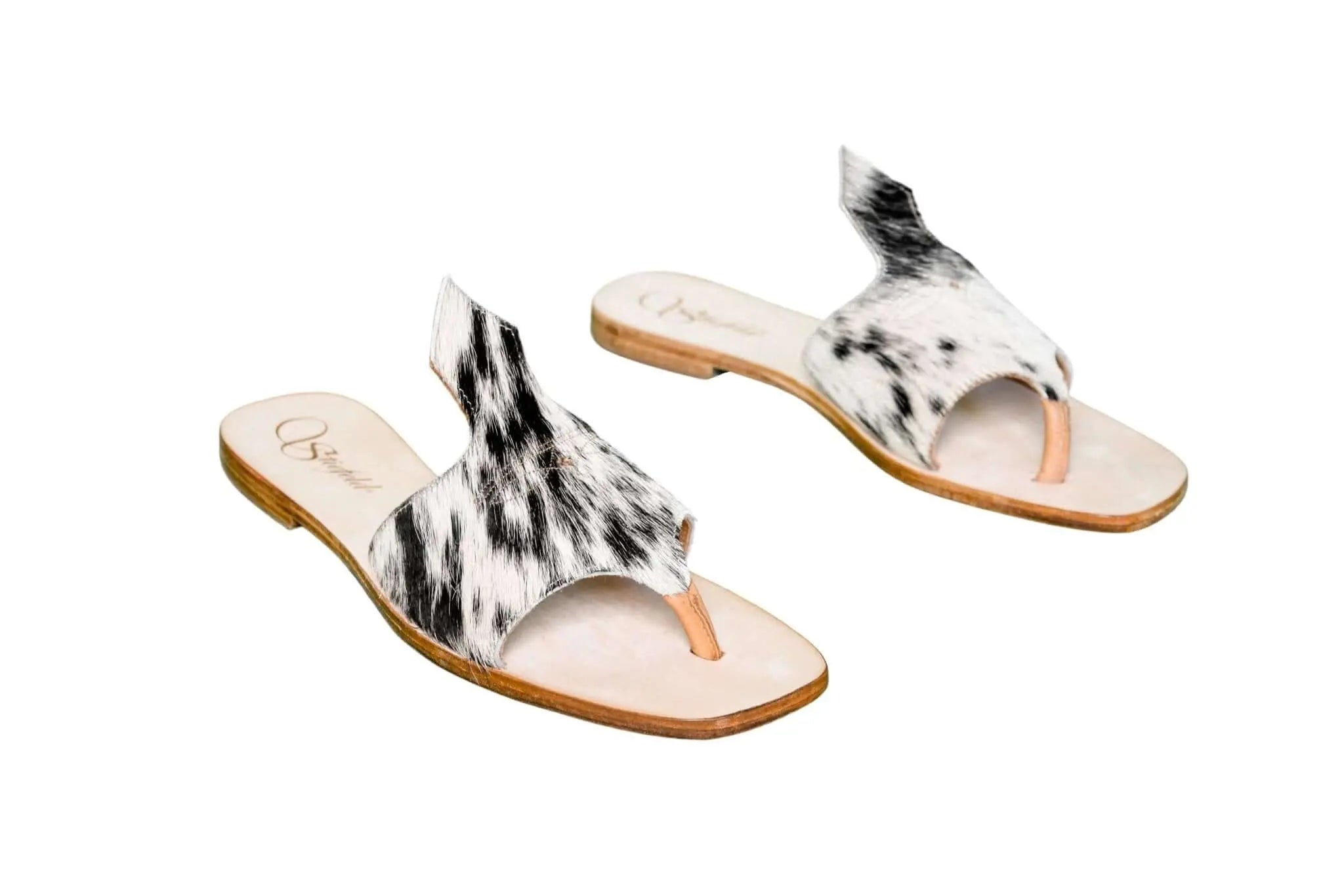 Luciana Cowhide Flip Flop Sandals – Size 11