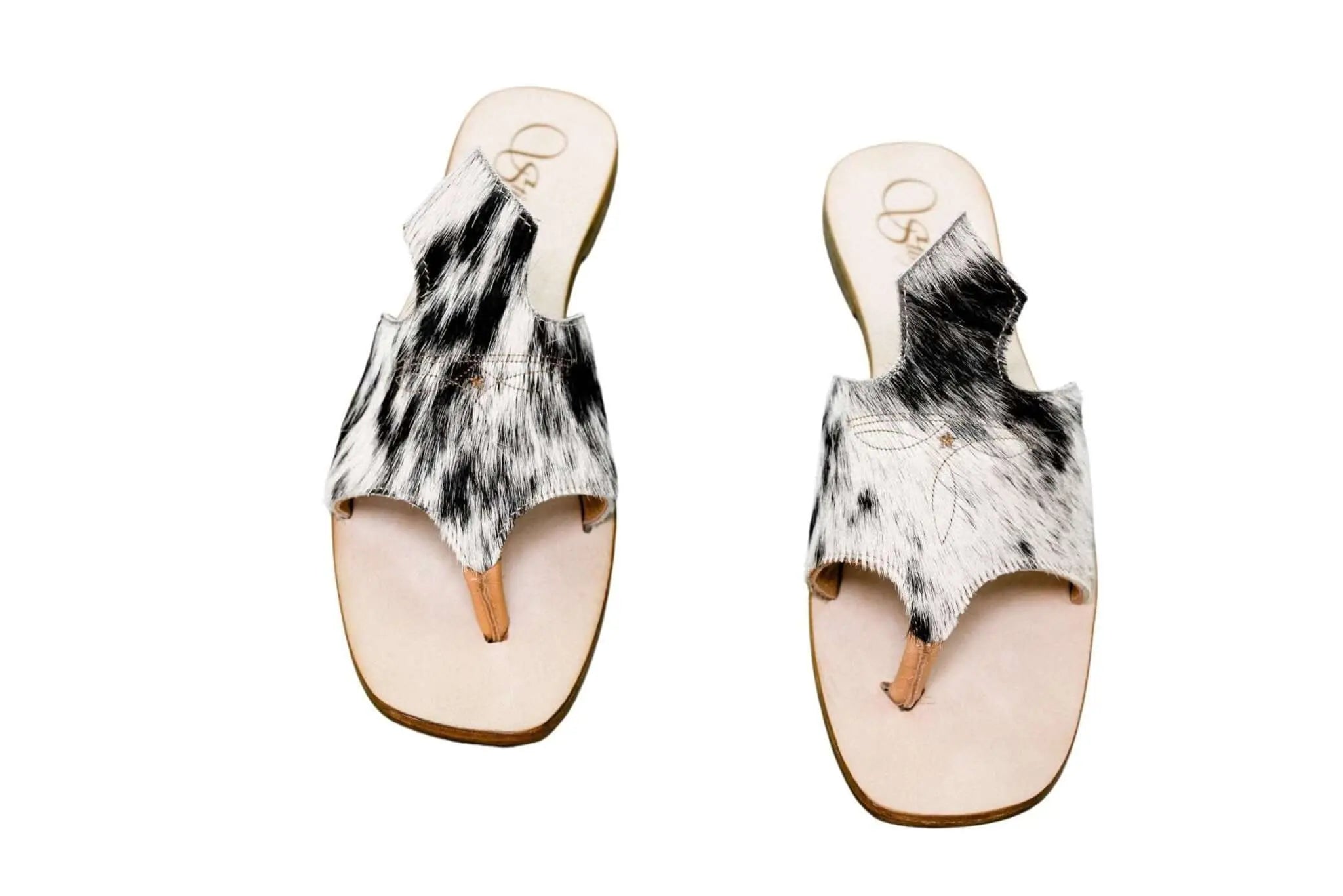 Luciana Cowhide Flip Flop Sandals – Size 11