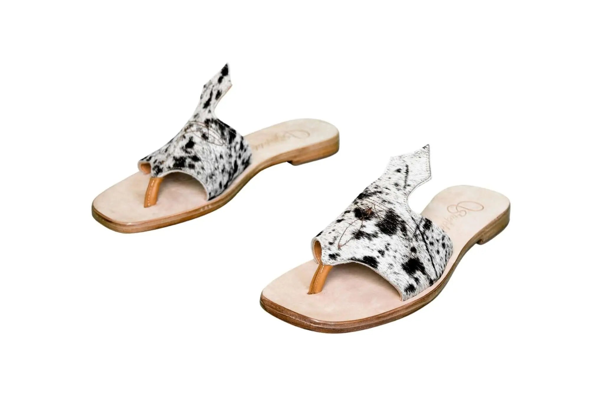 Luciana Cowhide Flip Flop Sandals – Size 11