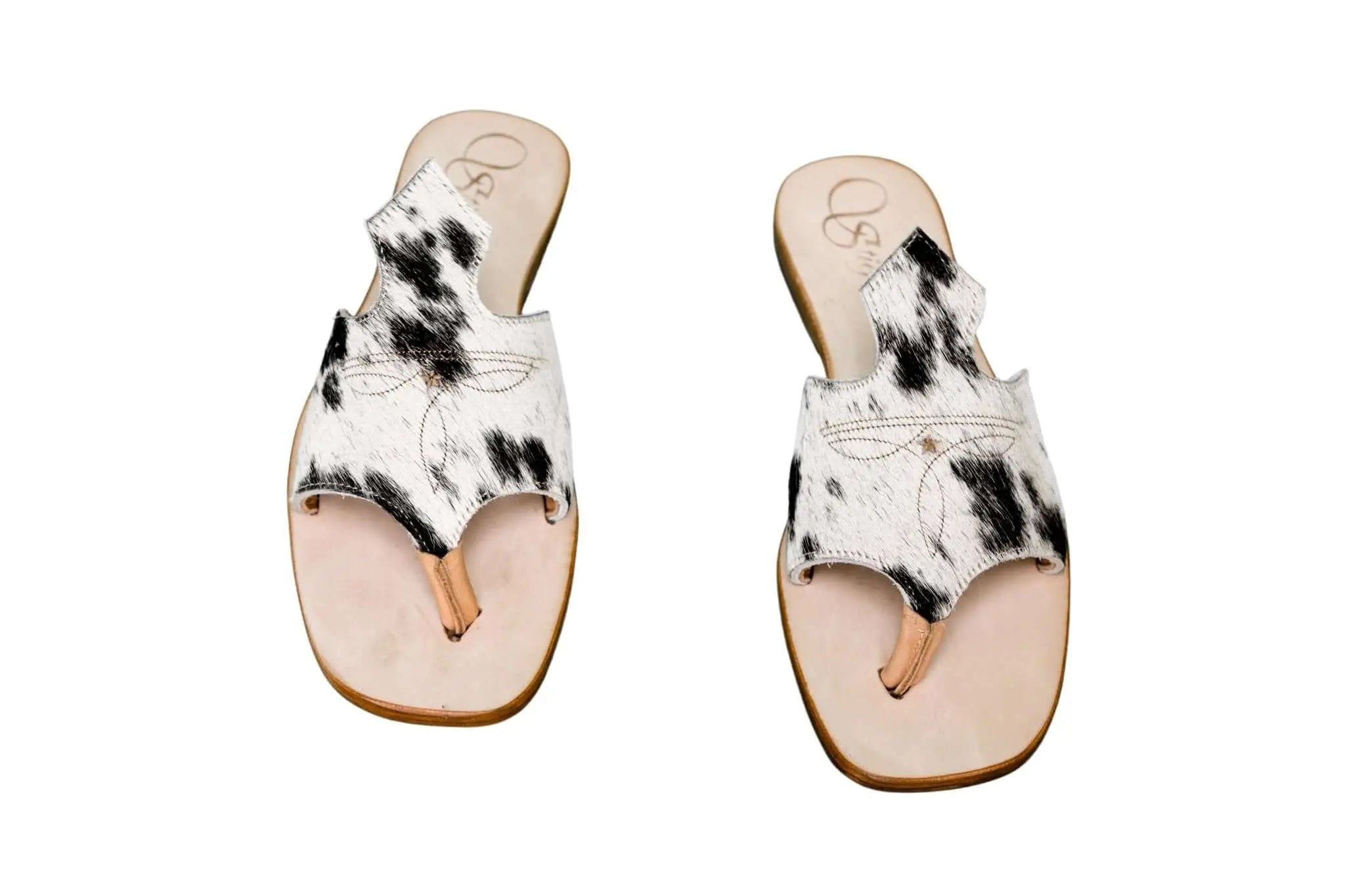 Luciana Cowhide Flip Flop Sandals – Size 7