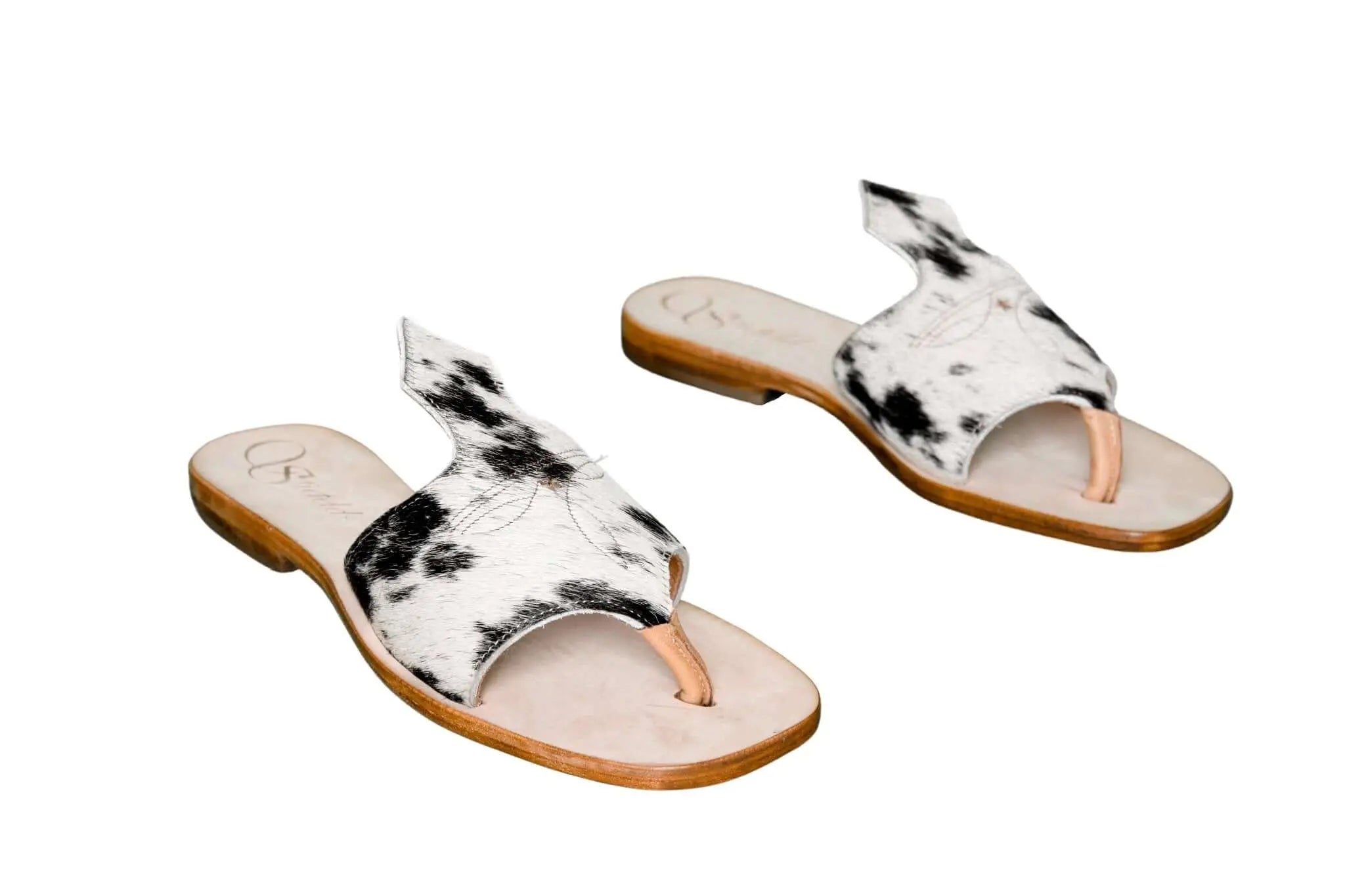 Luciana Cowhide Flip Flop Sandals – Size 7