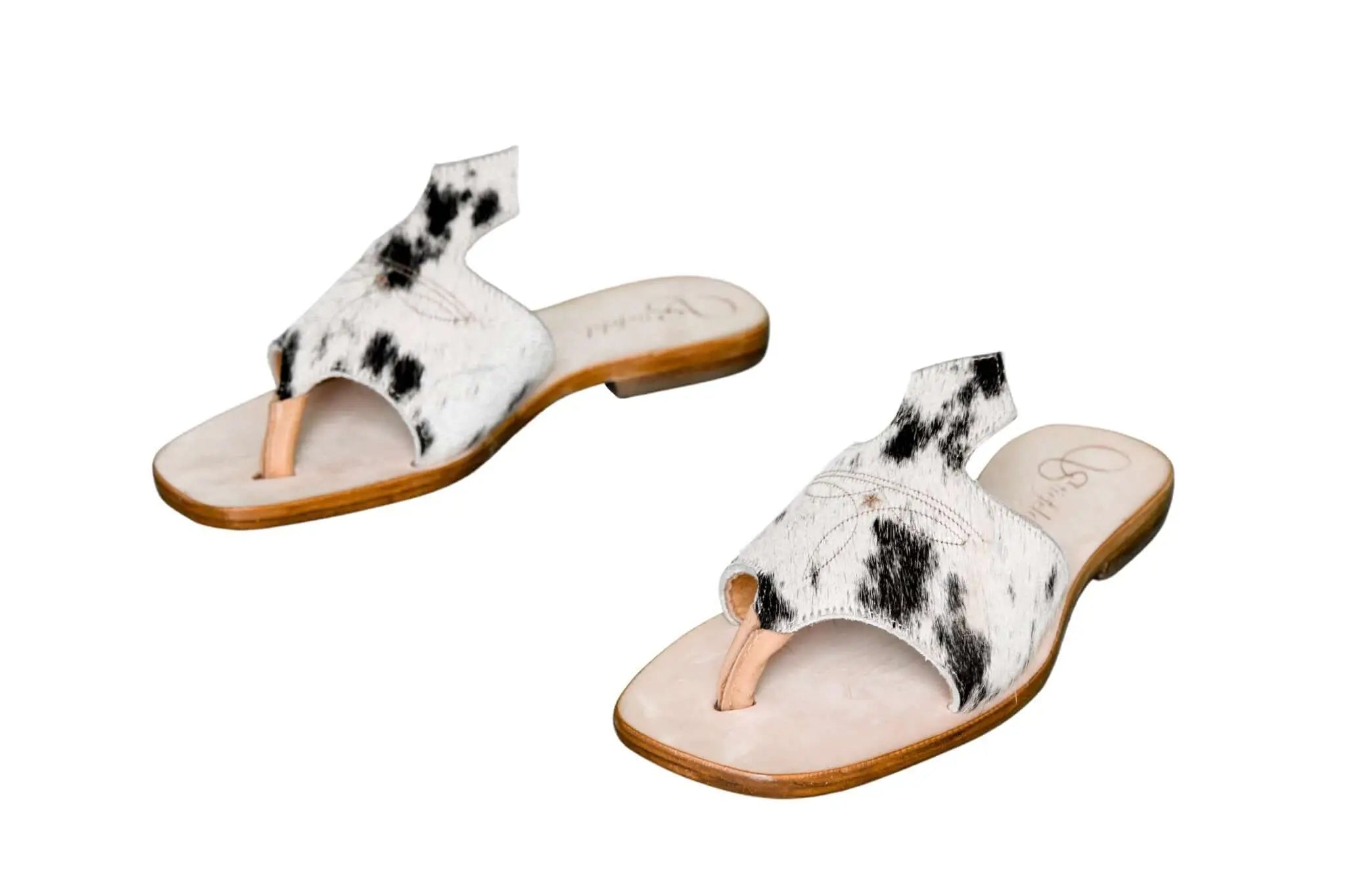 Luciana Cowhide Flip Flop Sandals – Size 7