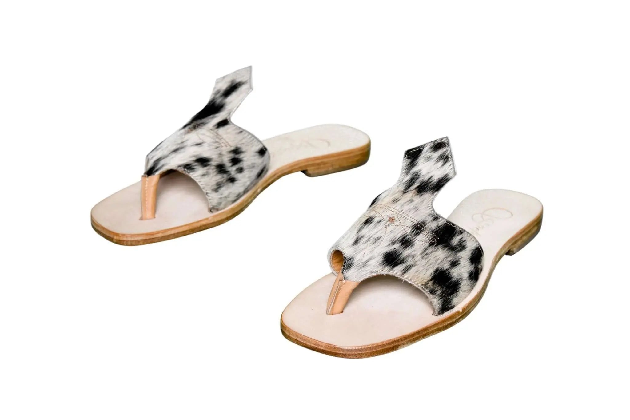 Luciana Cowhide Flip Flop Sandals – Size 9