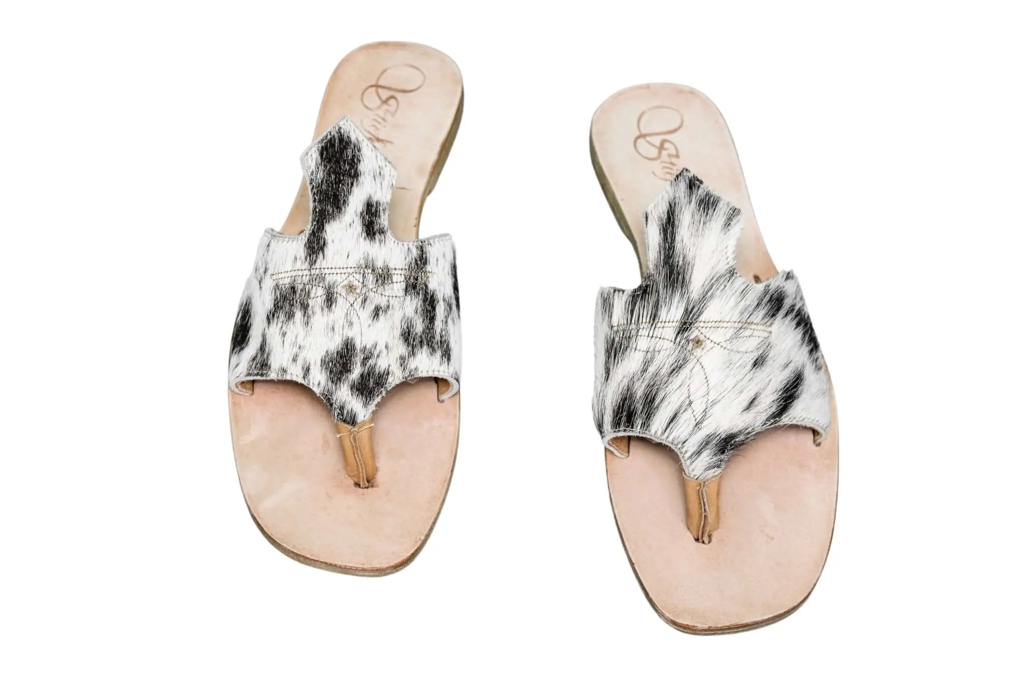 Luciana Cowhide Flip Flop Sandals – Size 9