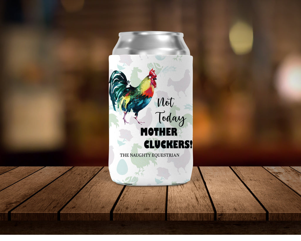 Rooster Clucker Can Cooler 12 oz Regular, Western Gifts