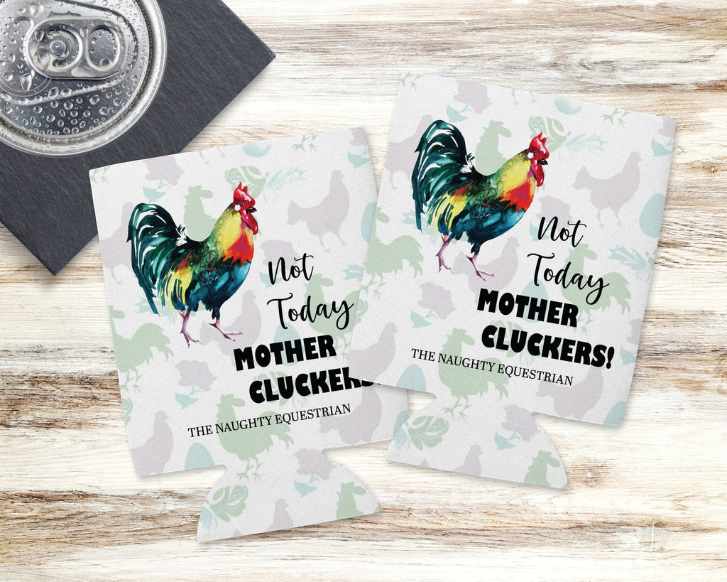 Rooster Clucker Can Cooler 12 oz Regular, Western Gifts