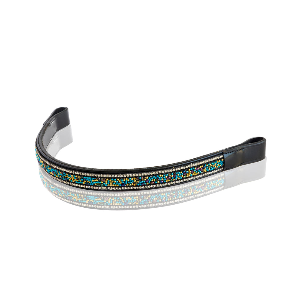 Peacock Beads Browband