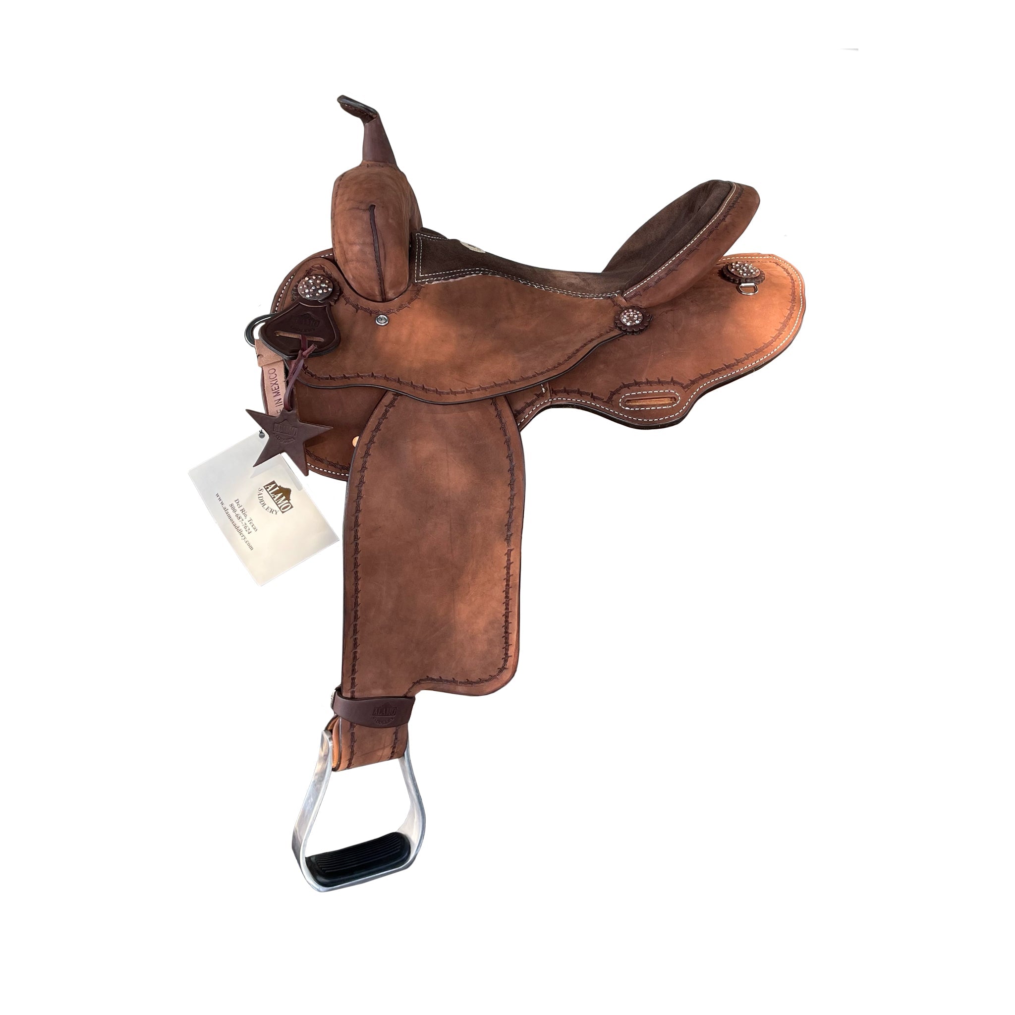 14" Alamo Air Barrel Saddle
