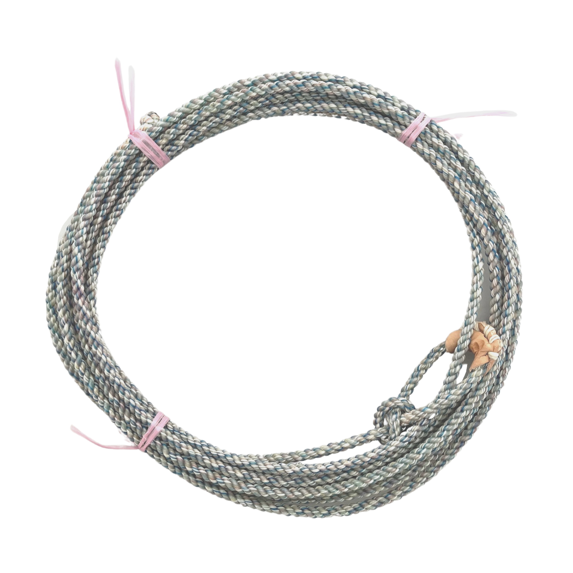 AJ Tack Waxed Nylon Kid Rope, Made in USA