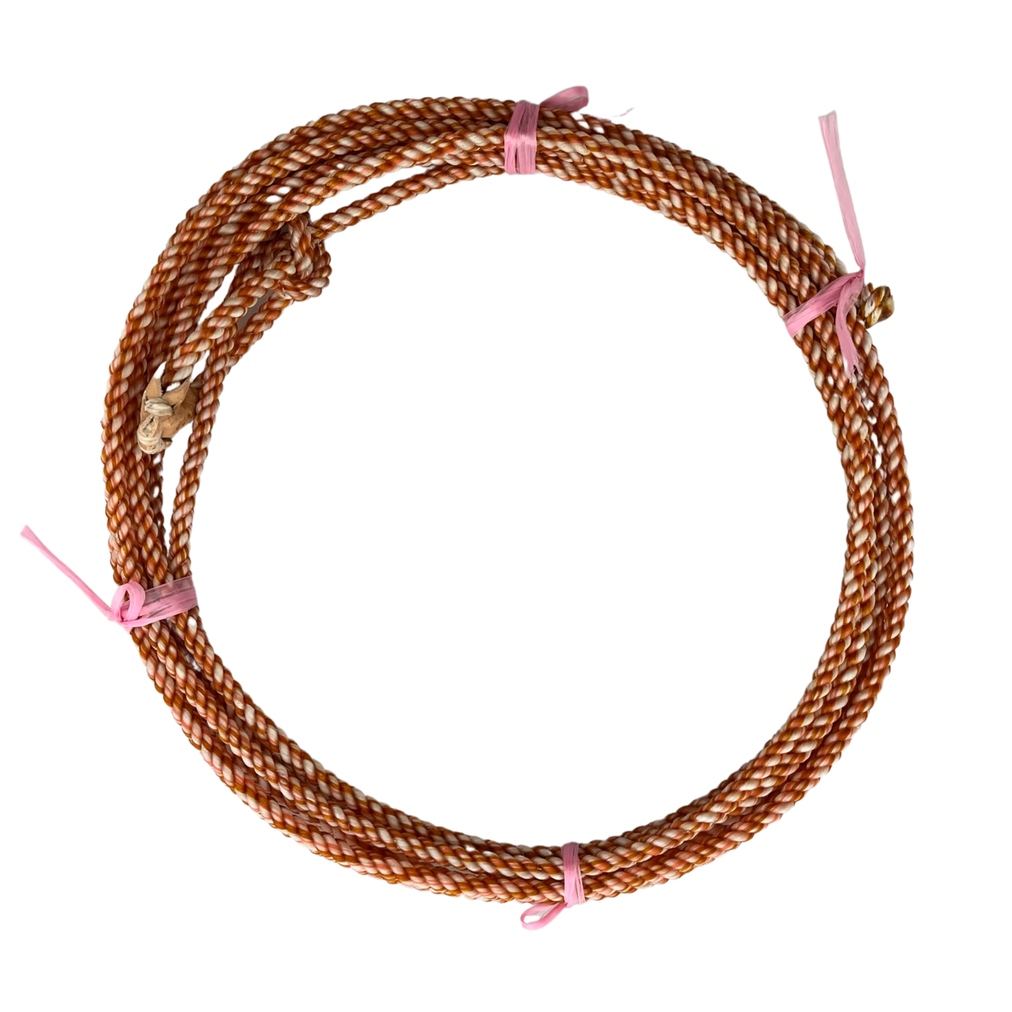 AJ Tack Waxed Nylon Kid Rope, Made in USA