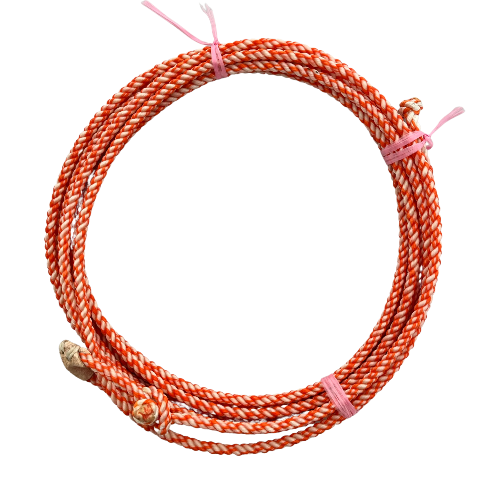 AJ Tack Waxed Nylon Kid Rope, Made in USA