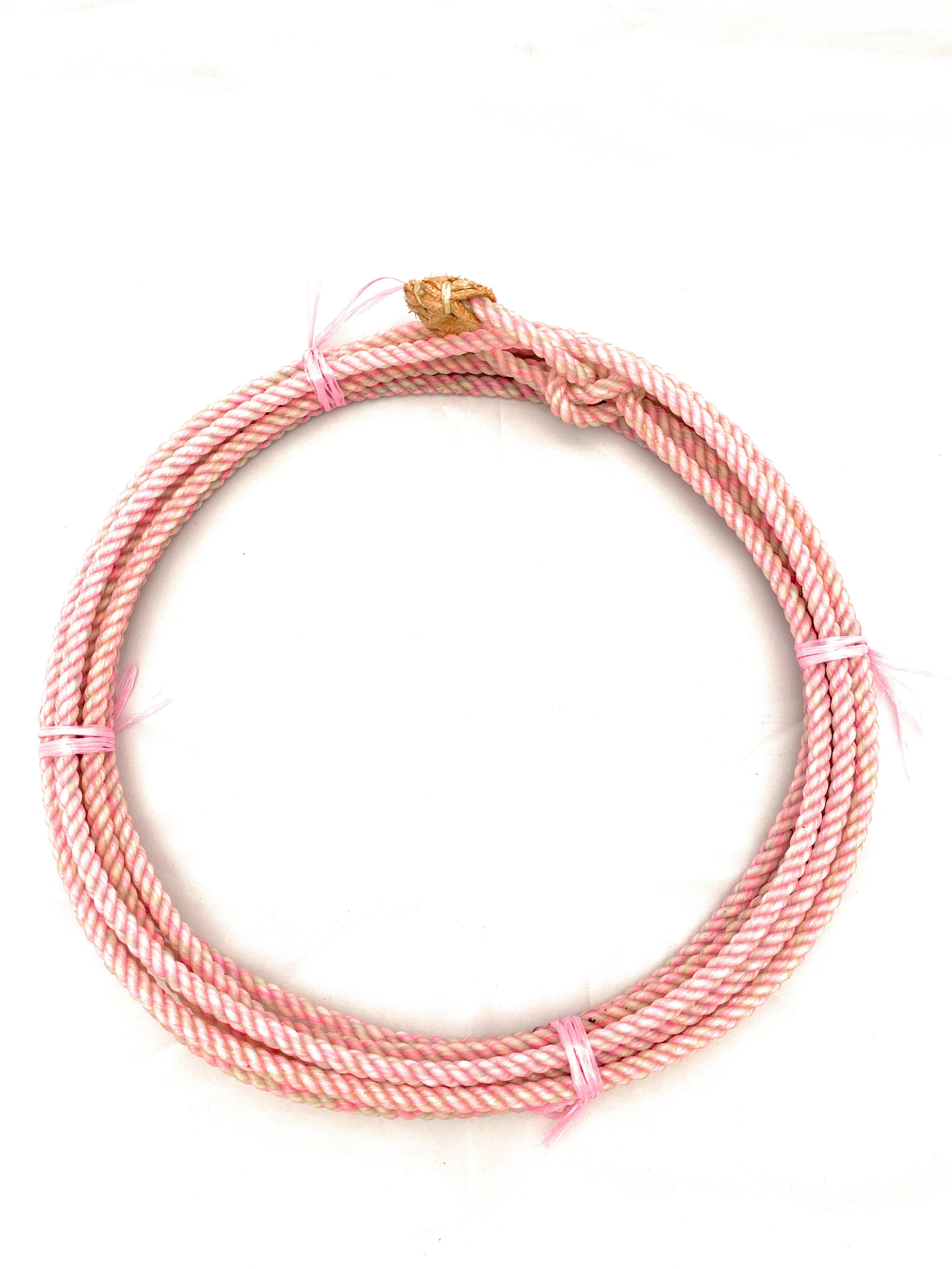 AJ Tack Waxed Nylon Kid Rope, Made in USA
