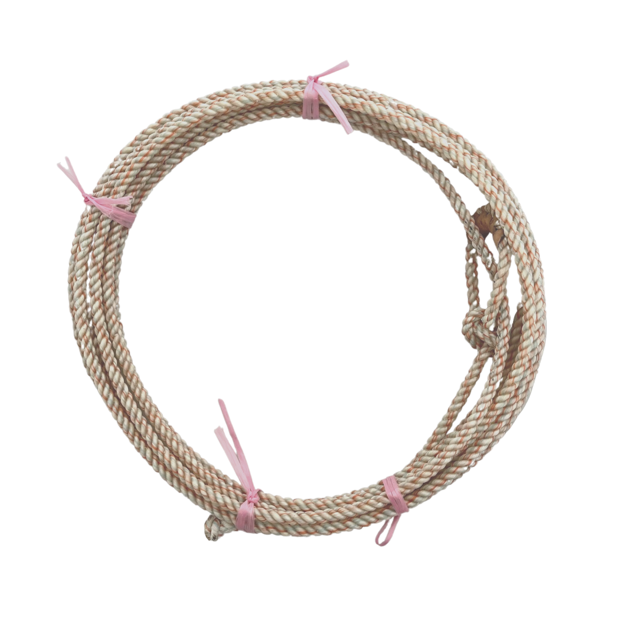 AJ Tack Waxed Nylon Kid Rope, Made in USA