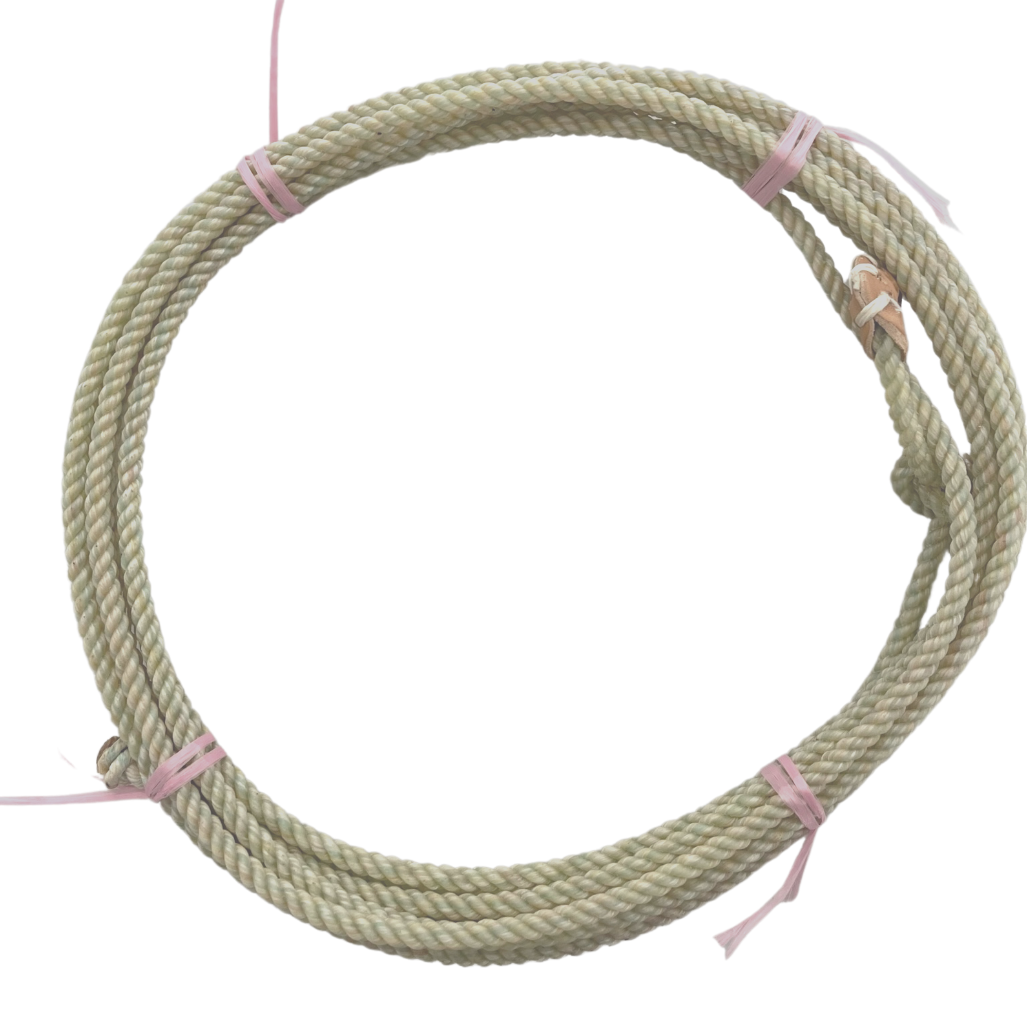 AJ Tack Waxed Nylon Kid Rope, Made in USA