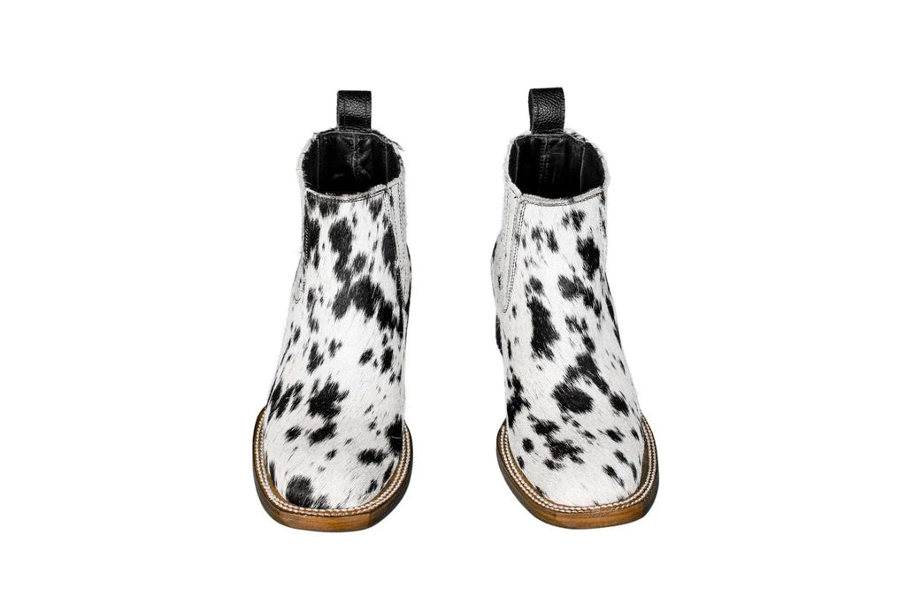 The Aurora Cowhide Boots – Size 4 US