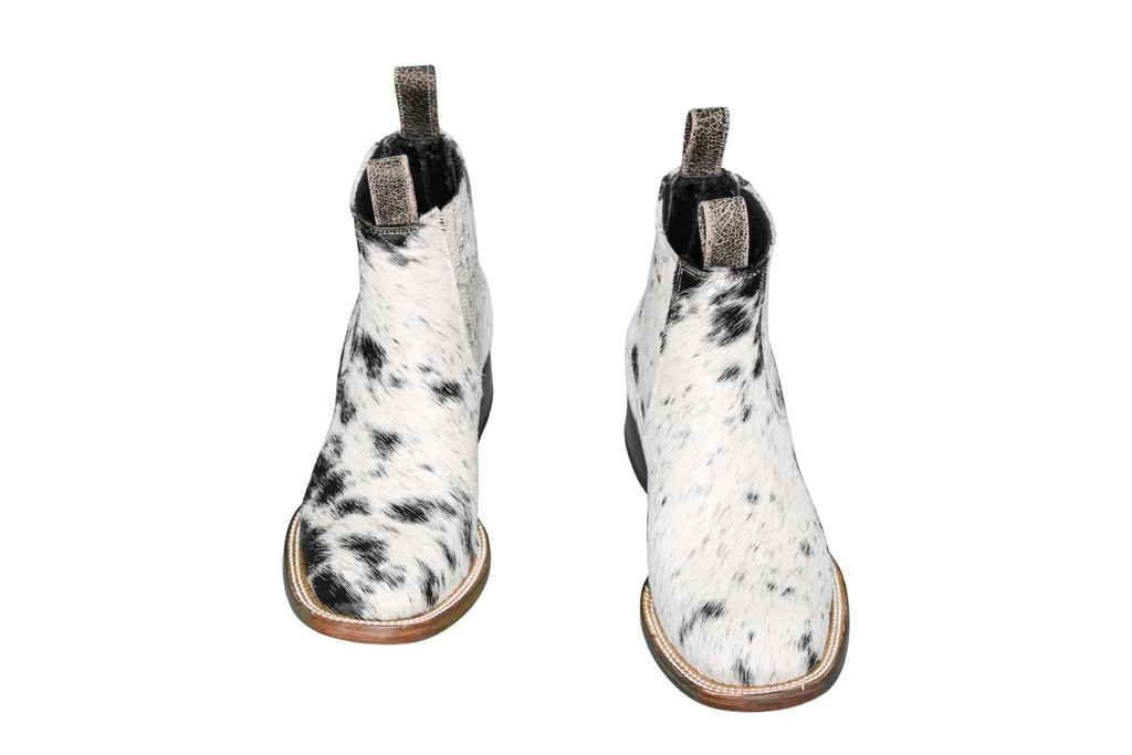 The Aurora Cowhide Boots – Size 7 US