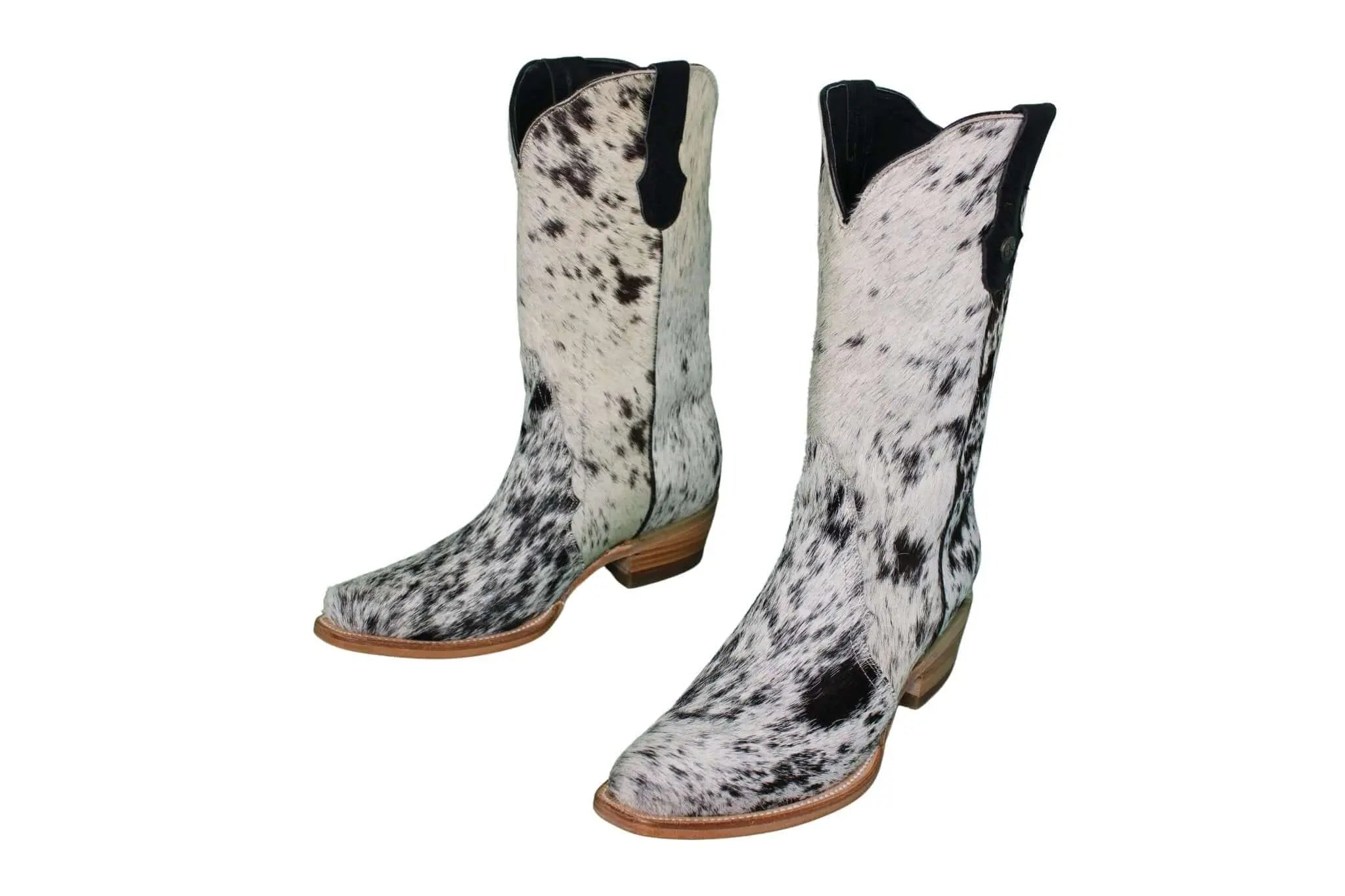 The Carmen Cowhide Boots – Size 10