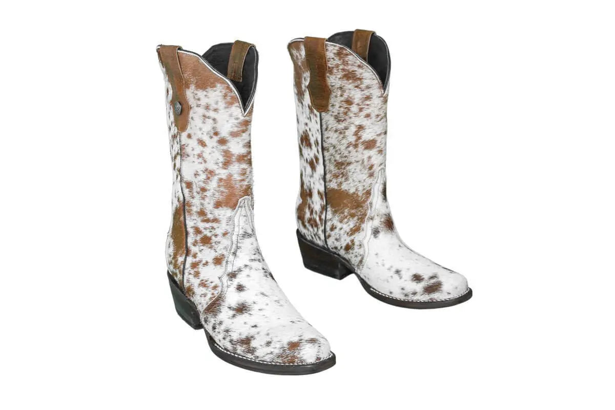 The Carmen Cowhide Boots – Size 6.5