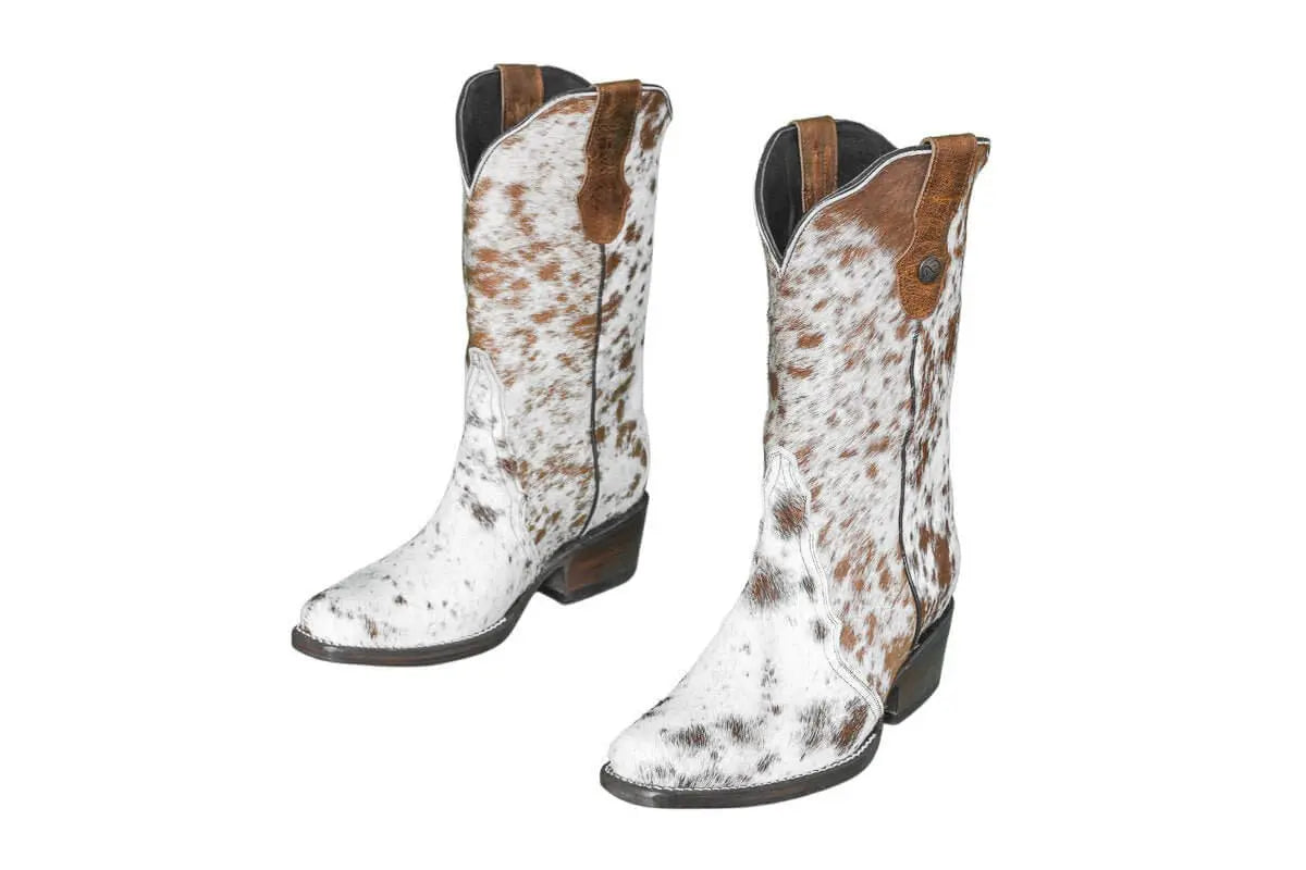 The Carmen Cowhide Boots – Size 6.5