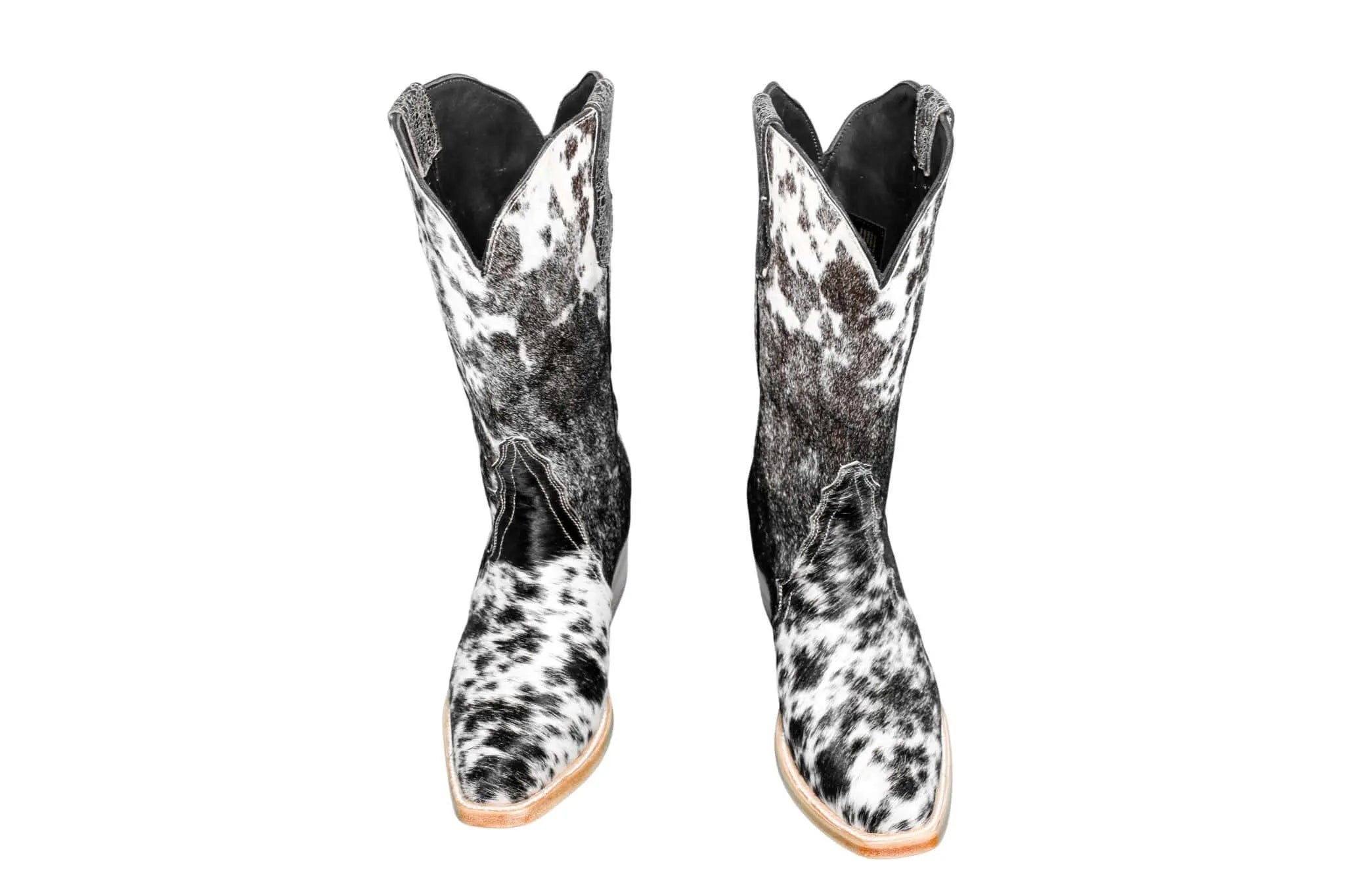The Carmen Cowhide Boots – Size 8