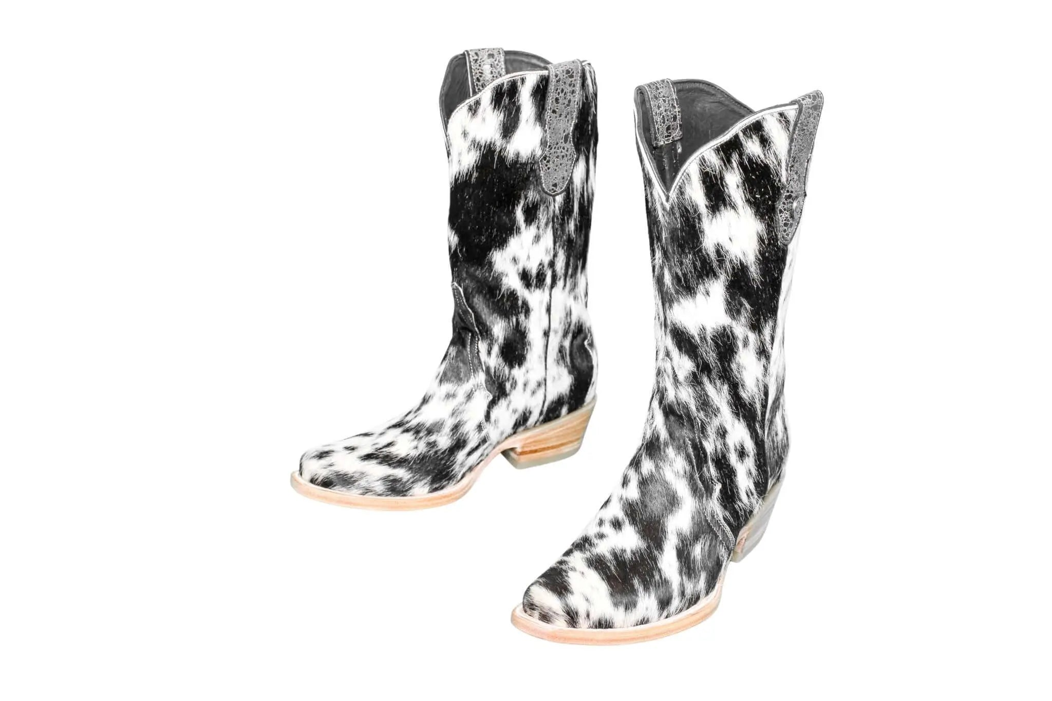 The Carmen Cowhide Boots – Size 8