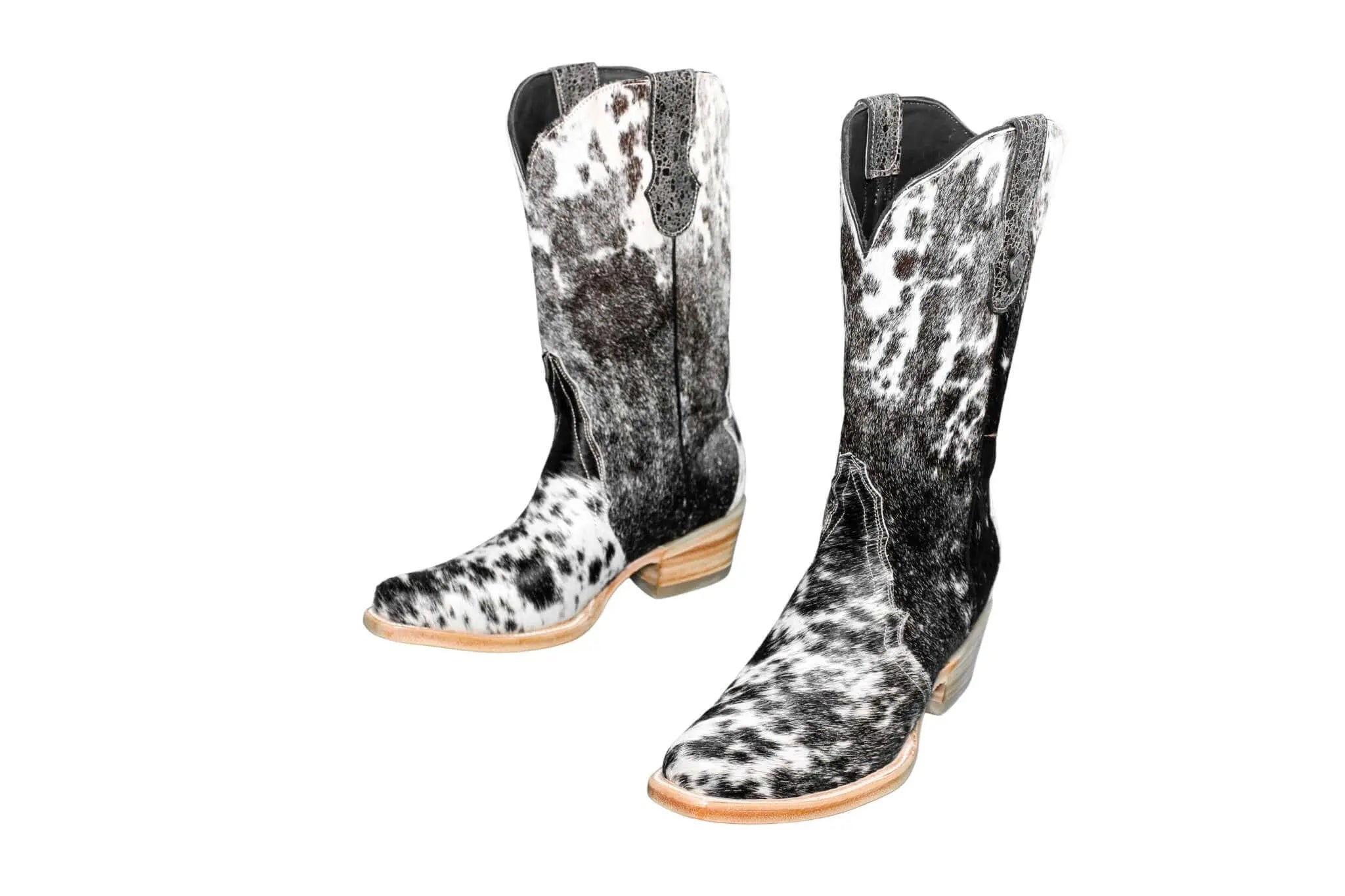 The Carmen Cowhide Boots – Size 8
