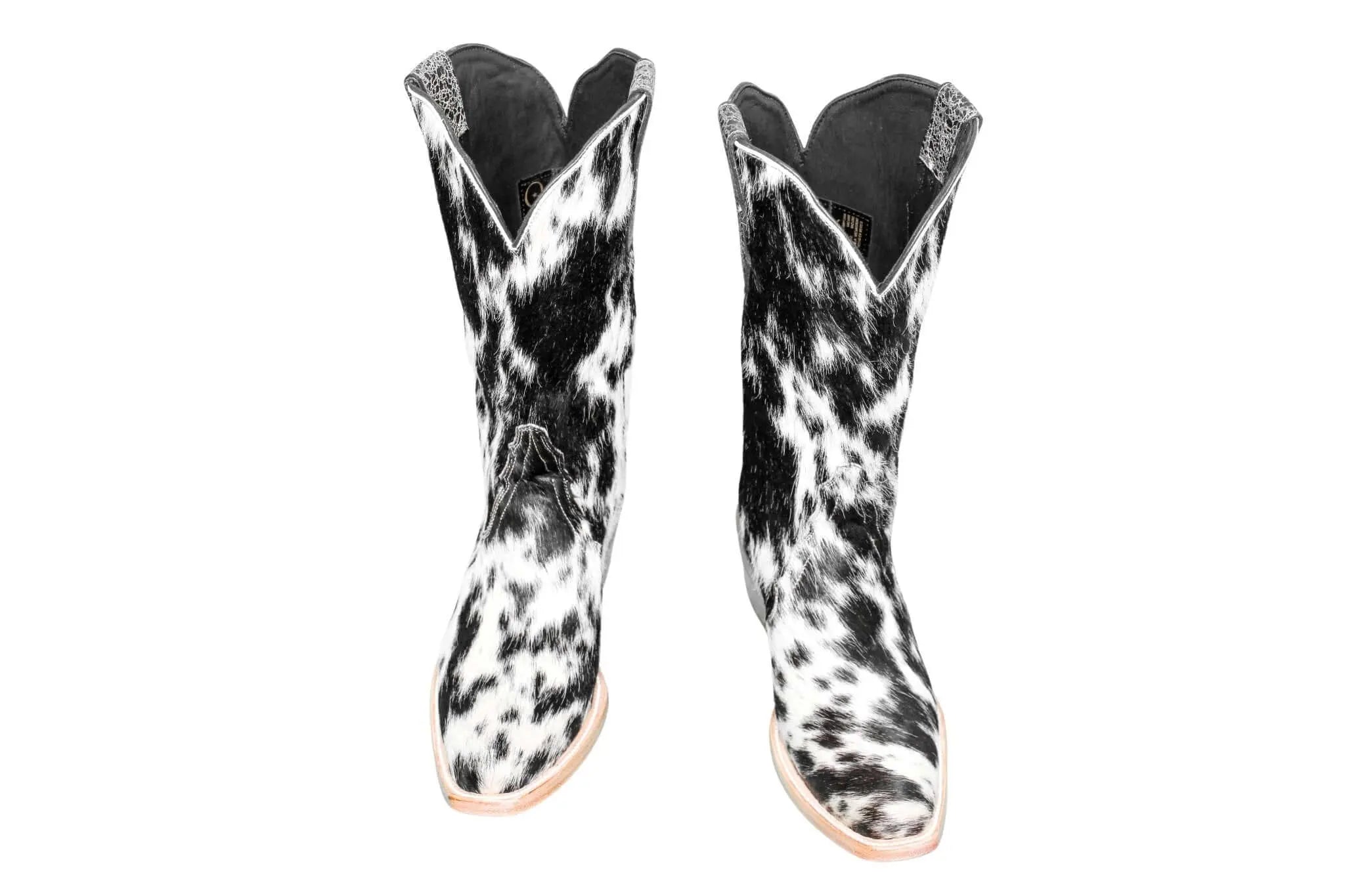 The Carmen Cowhide Boots – Size 8