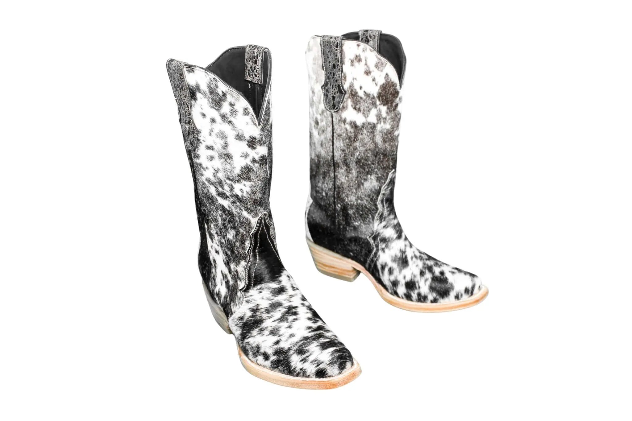 The Carmen Cowhide Boots – Size 8