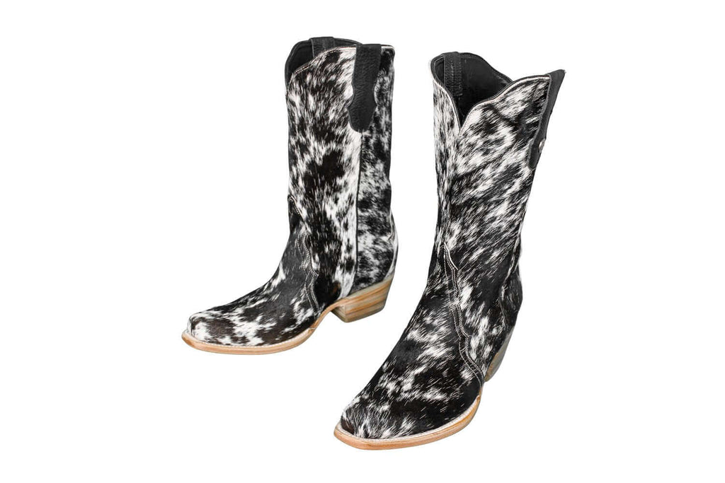 The Carmen Cowhide Boots – Size 9