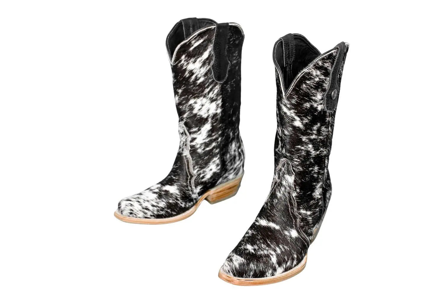 The Carmen Cowhide Boots – Size 6