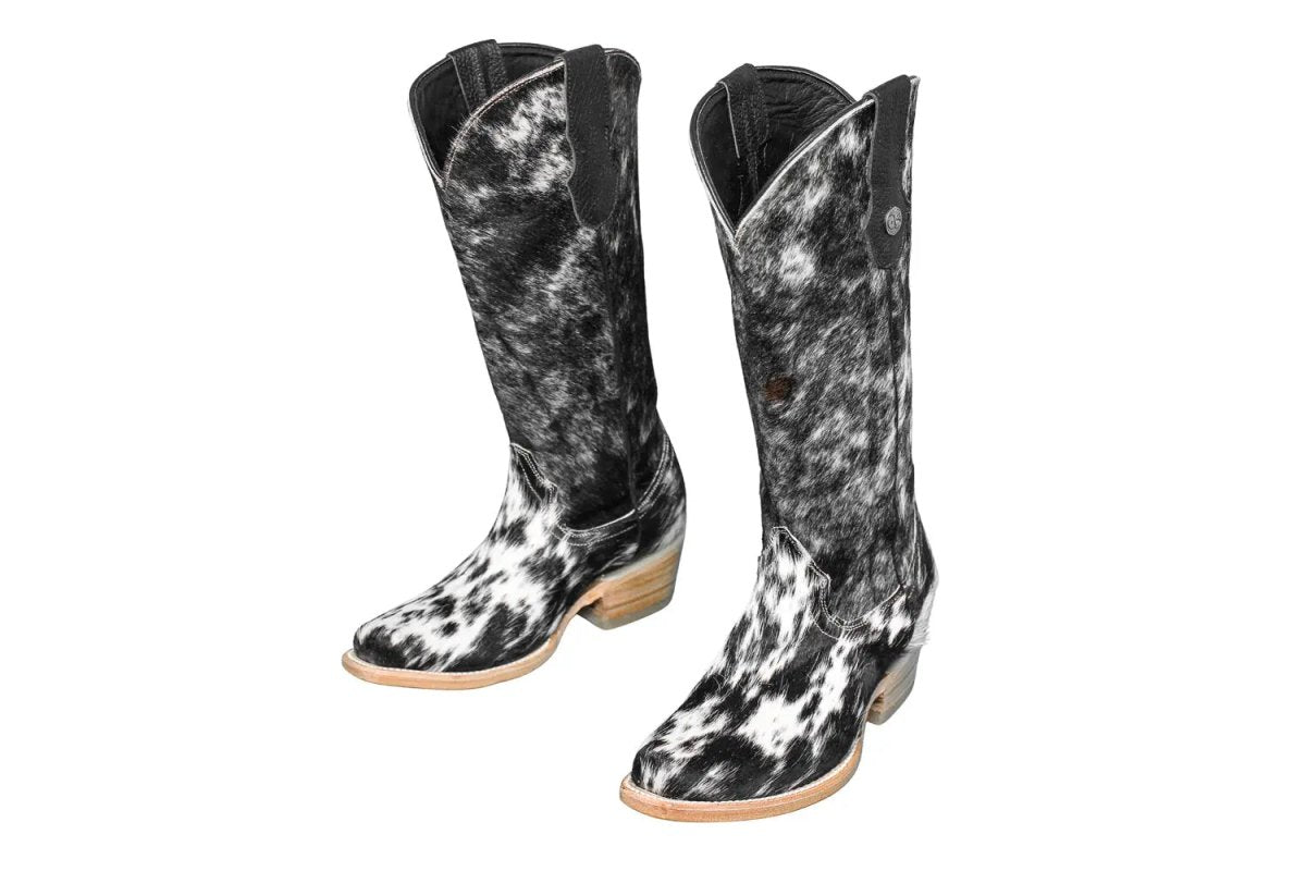 The Dakota Tall Cowhide Boots - Size 6 US